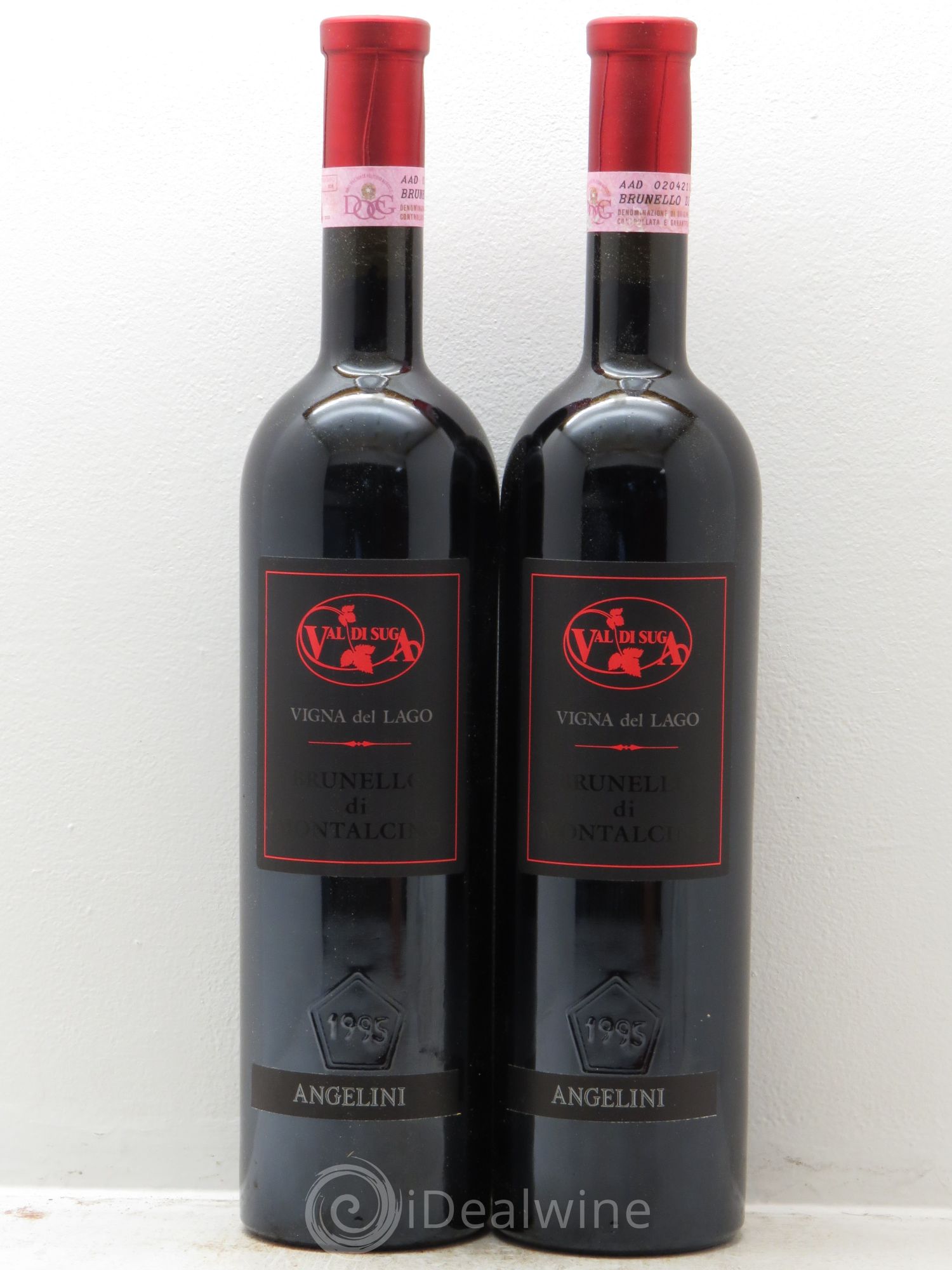 Brunello di Montalcino "Vigna del Lago" Tementini Val di Suga 1995 - Posten von 2 Flaschen - 0