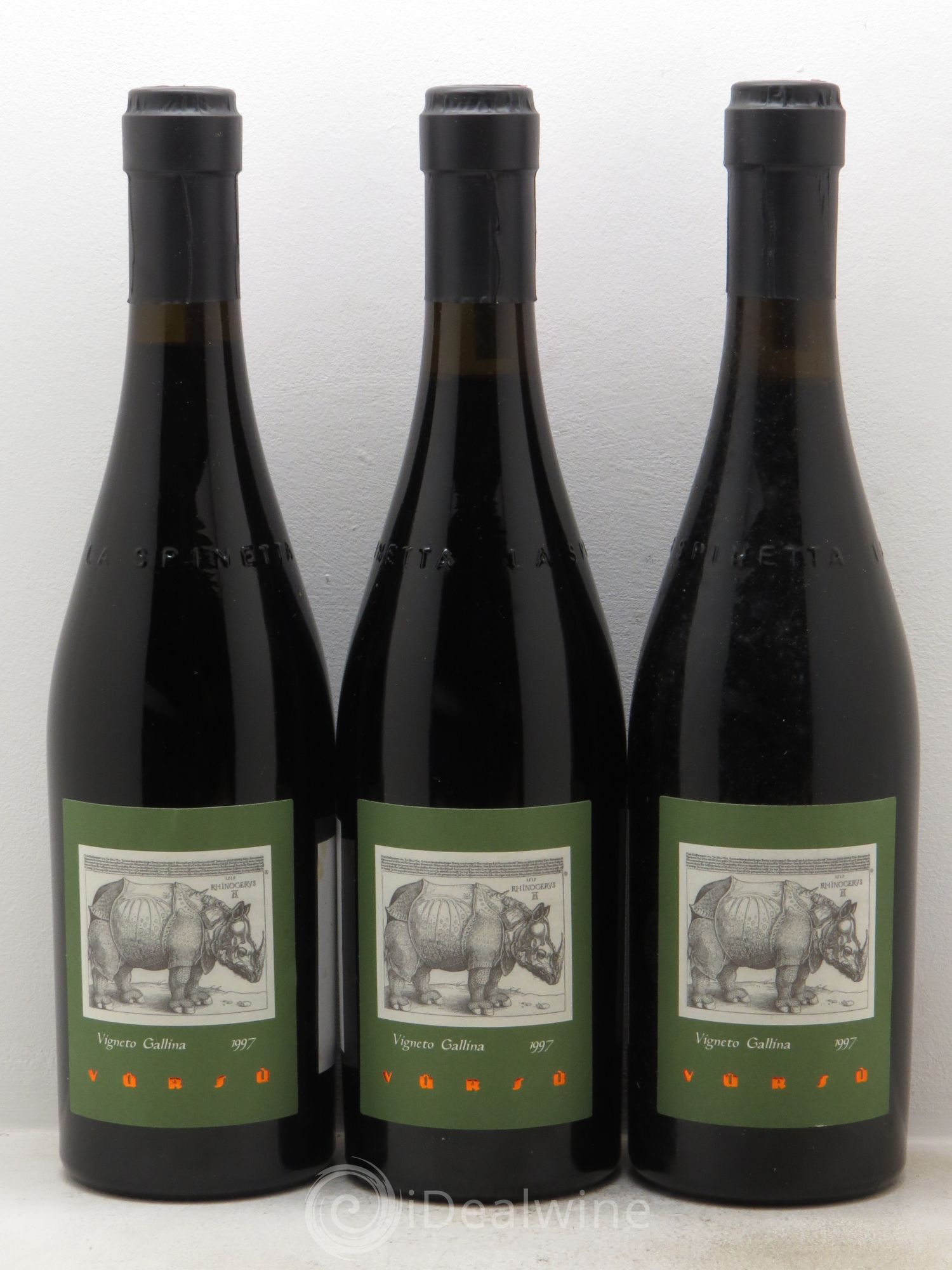 Barbaresco DOCG Vigneto Gallina Rivetti la Spinetta 1997 - Lot of 3 bottles - 0