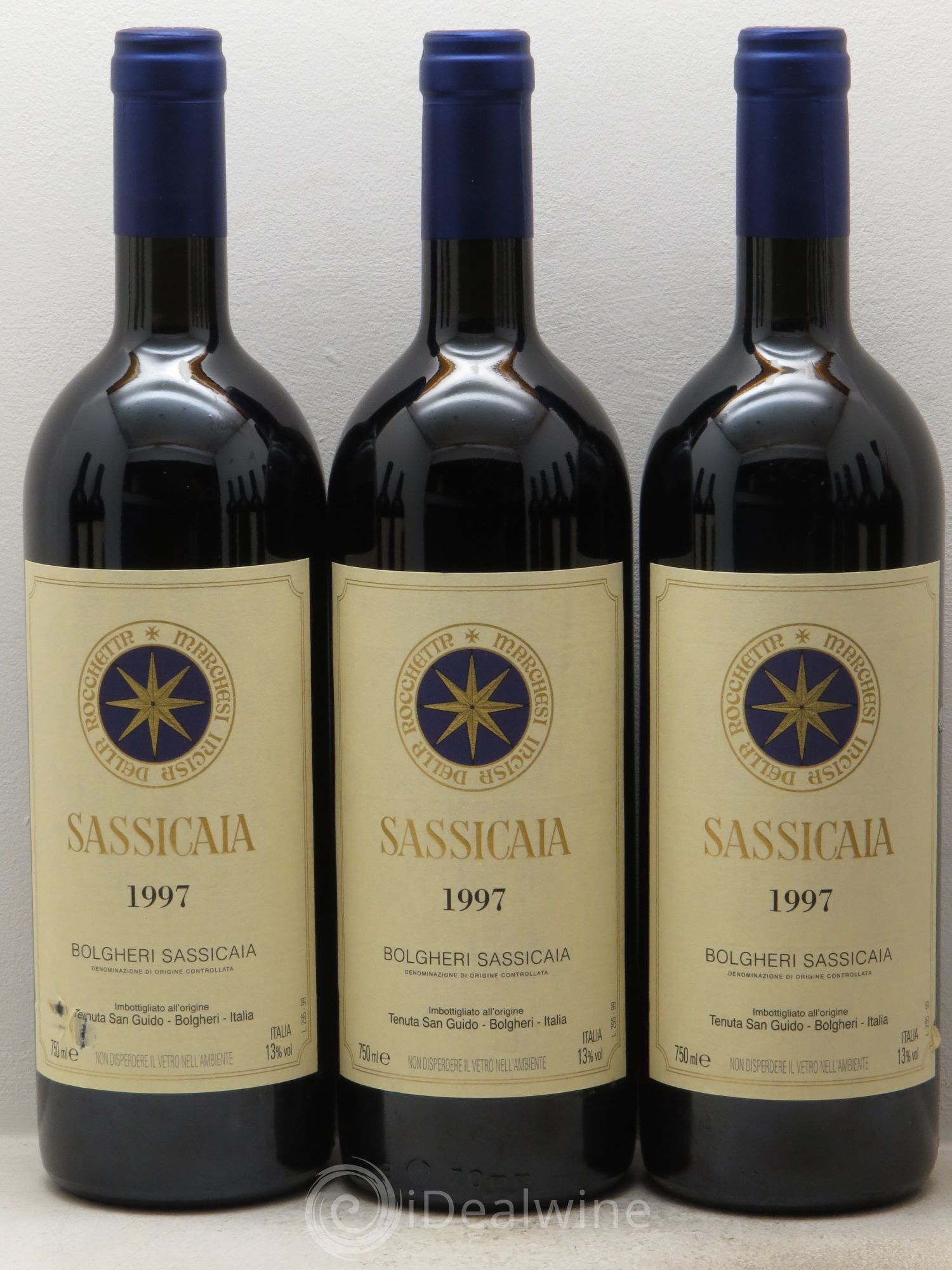 Bolgheri DOC Sassicaia Tenuta San Guido 1997 - Lot de 12 bouteilles - 2