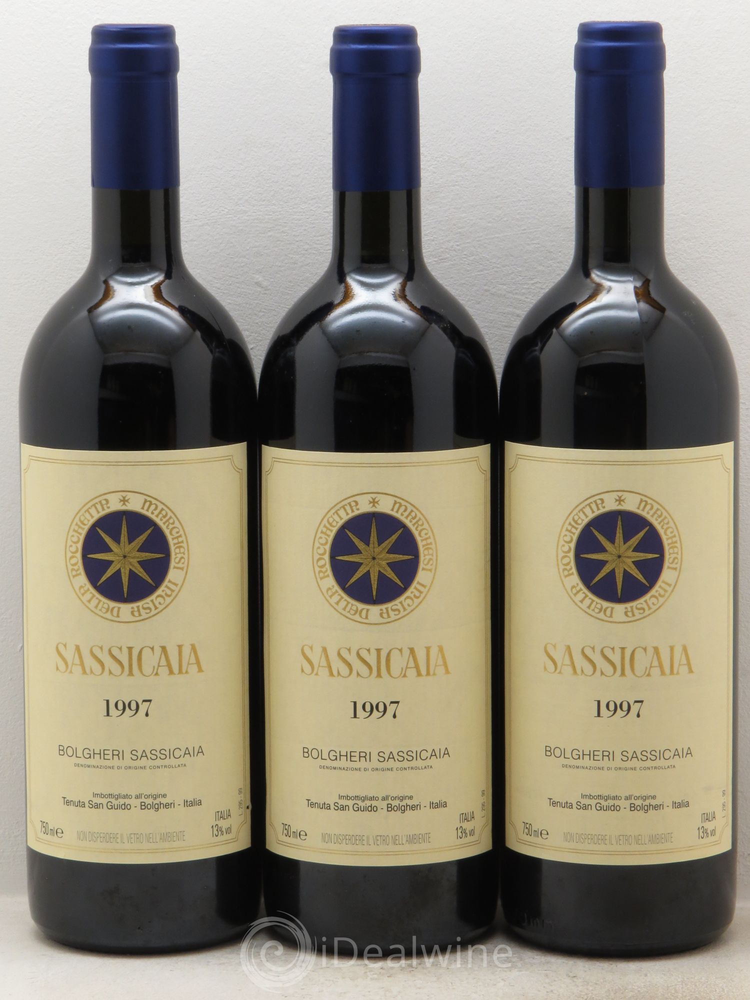 Bolgheri DOC Sassicaia Tenuta San Guido 1997 - Lot de 12 bouteilles - 4