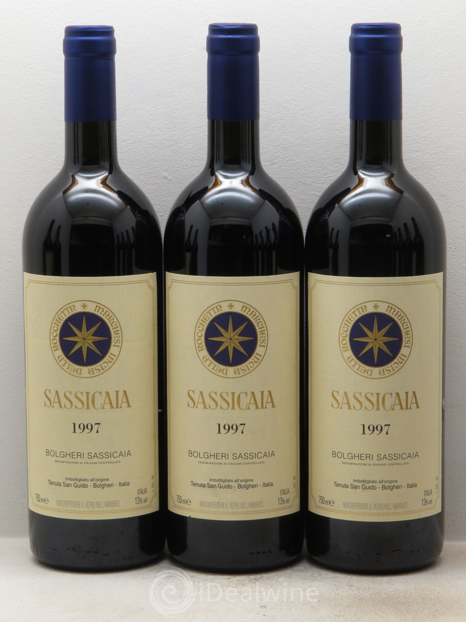 Bolgheri DOC Sassicaia Tenuta San Guido 1997 - Lot de 12 bouteilles - 2