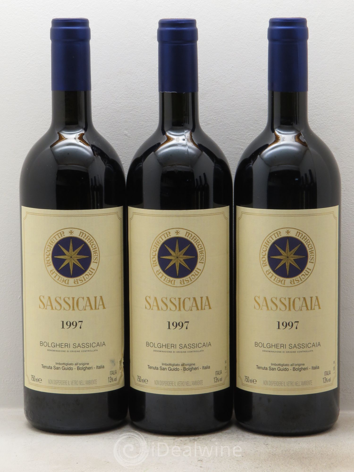 Bolgheri DOC Sassicaia Tenuta San Guido 1997 - Lot de 12 bouteilles - 3