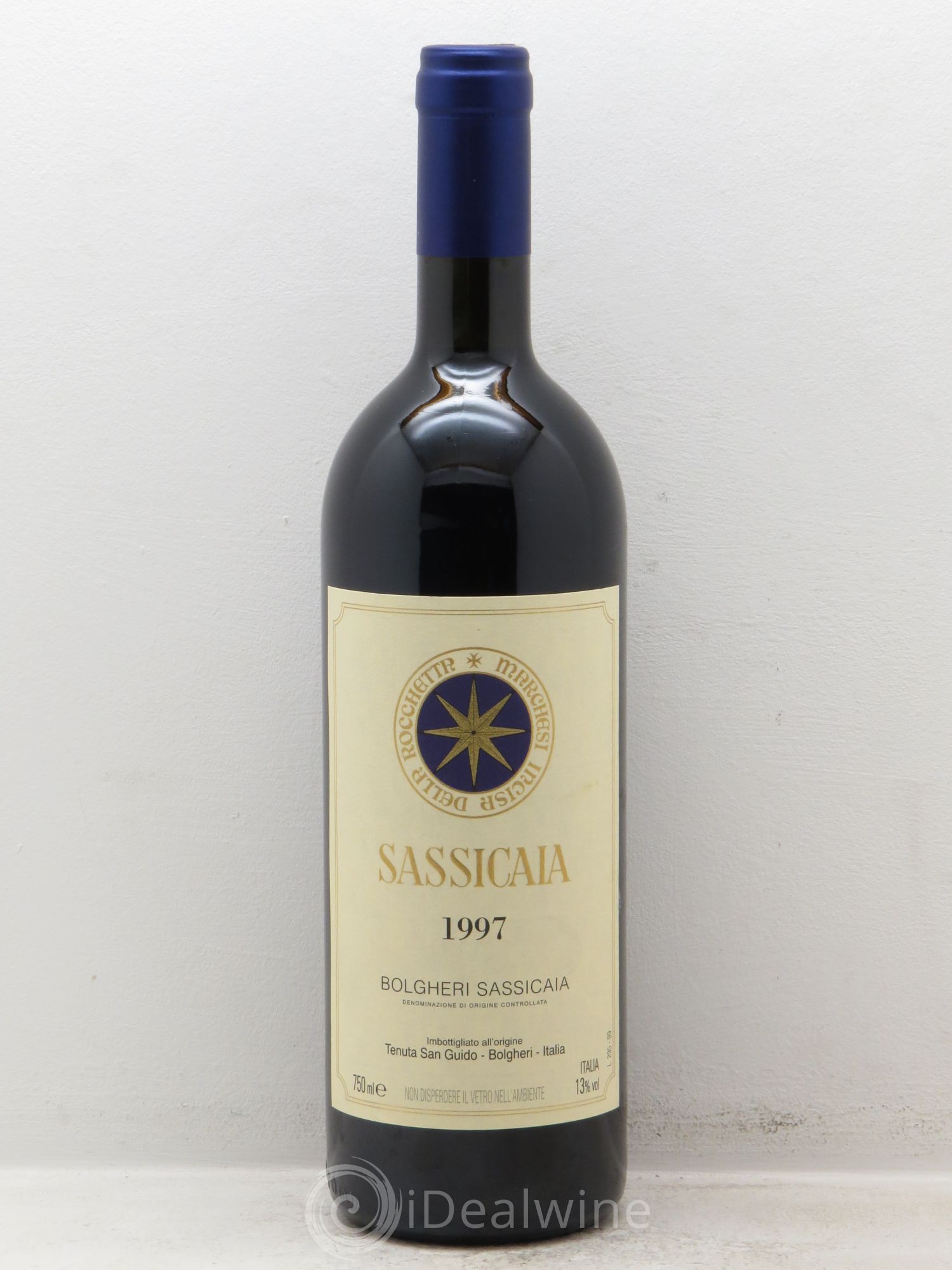 Bolgheri DOC Sassicaia Tenuta San Guido 1997 - Lot de 6 bouteilles - 0