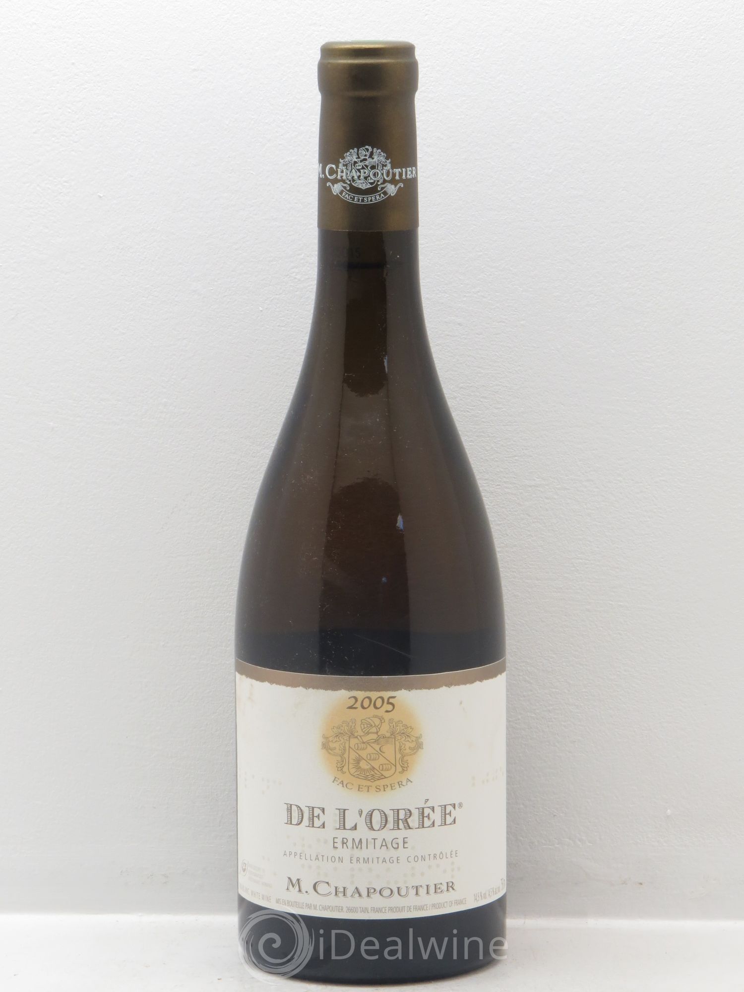 Hermitage Ermitage de l'Orée Chapoutier 2005 - Posten von 1 Flasche - 0