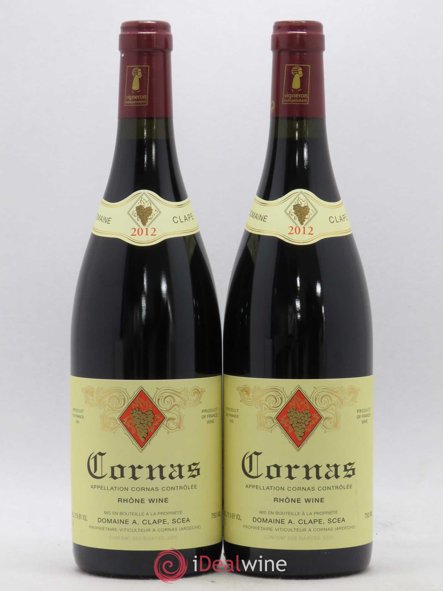 Cornas Auguste Clape 2012 - Lot de 2 bouteilles - 0