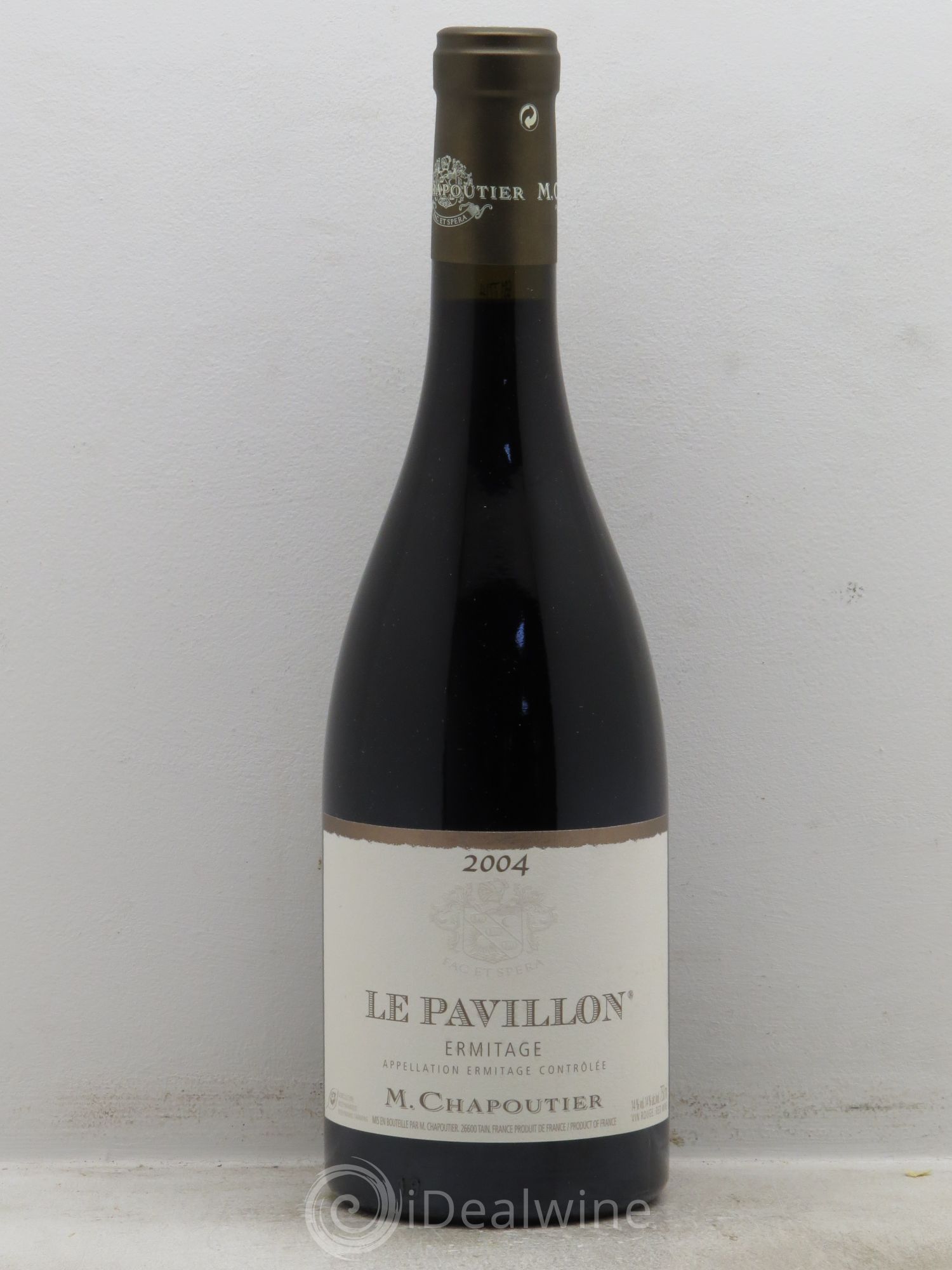 Hermitage Ermitage Le Pavillon Chapoutier 2004 - Lot de 1 bouteille - 0