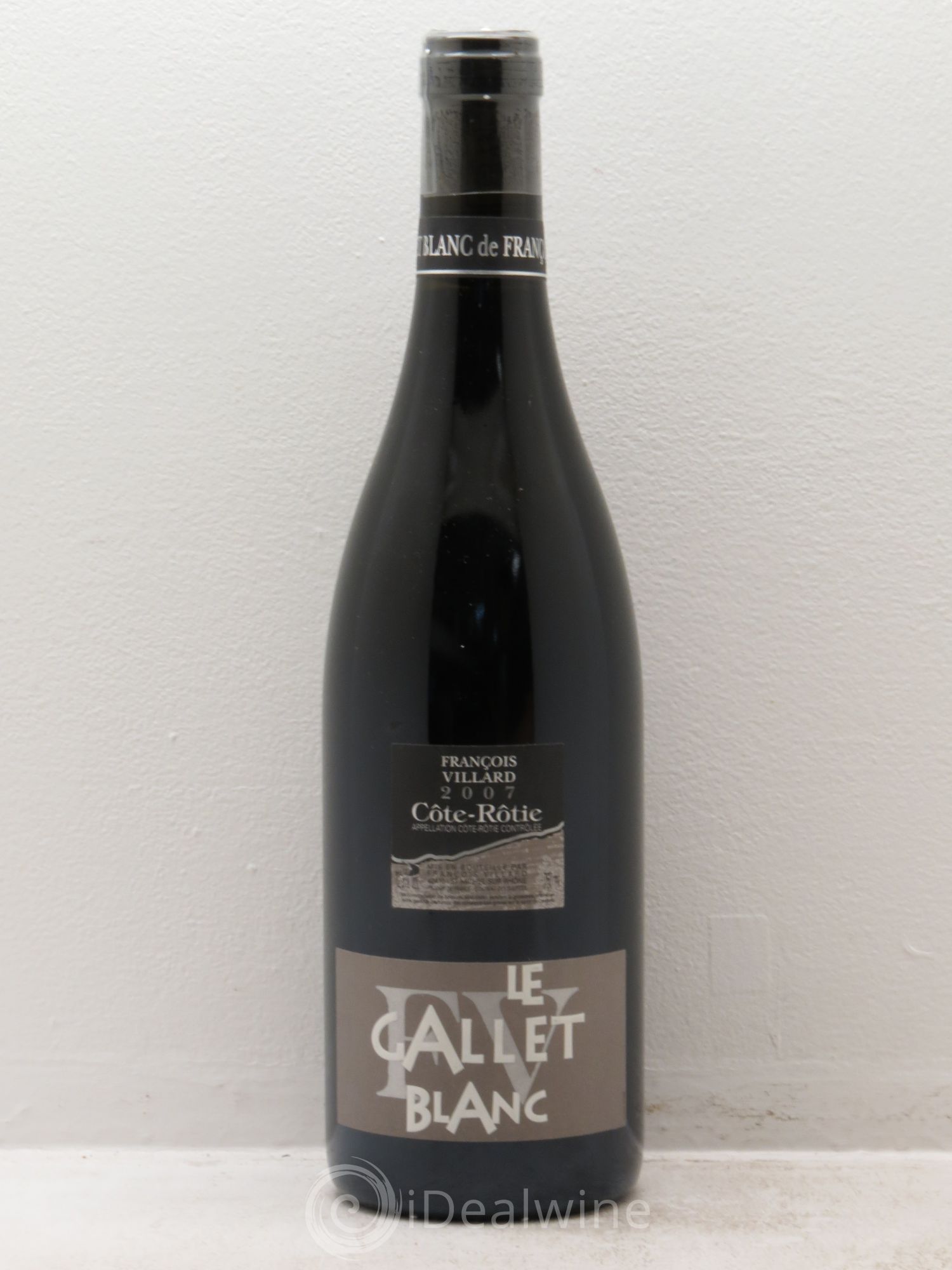 Côte-Rôtie Le Gallet Blanc François Villard (sans prix de réserve) 2007 - Lot de 1 bouteille - 0
