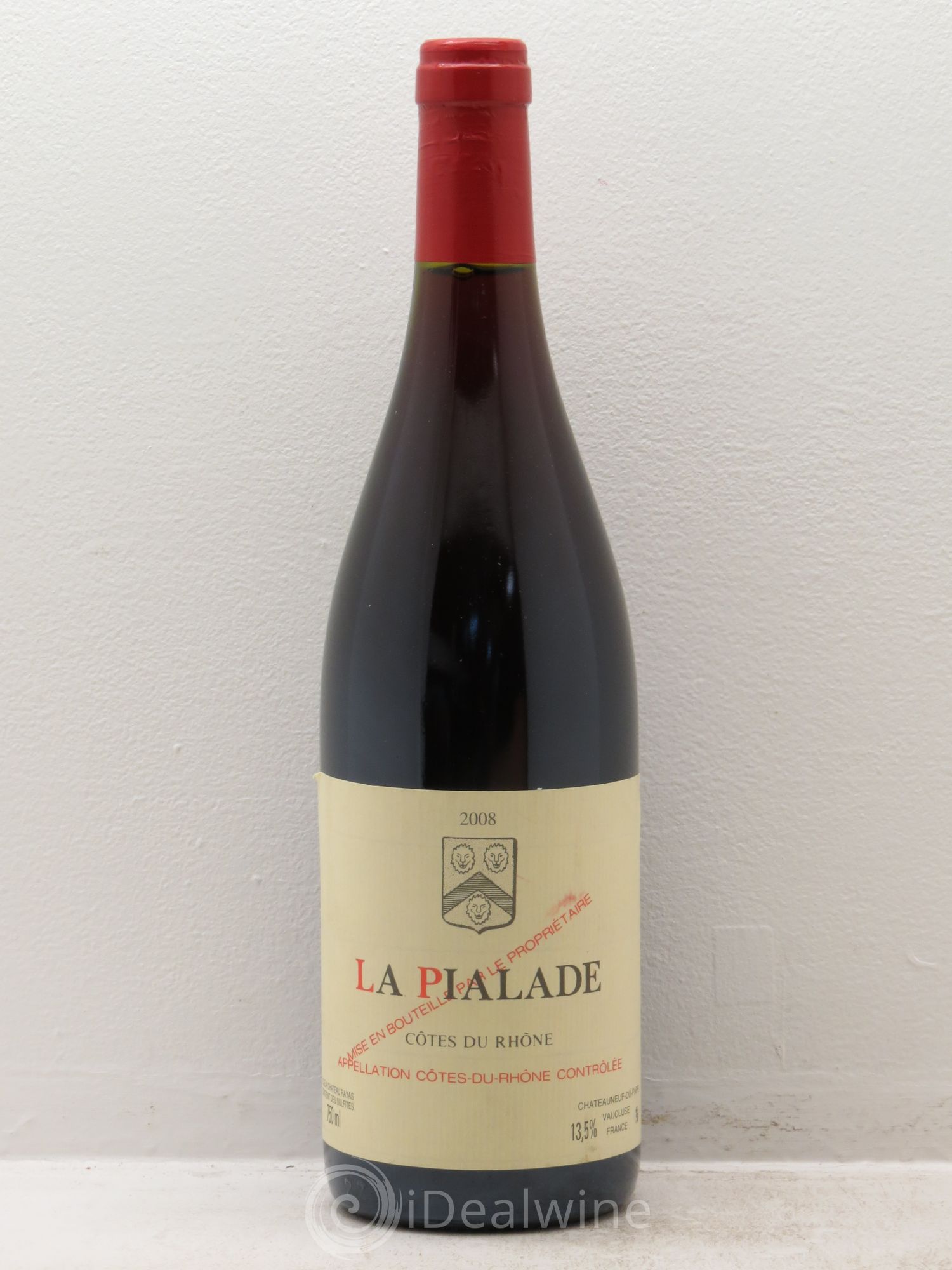 Côtes-du-Rhône La Pialade Emmanuel Reynaud 2008 - Lot de 1 bouteille - 0