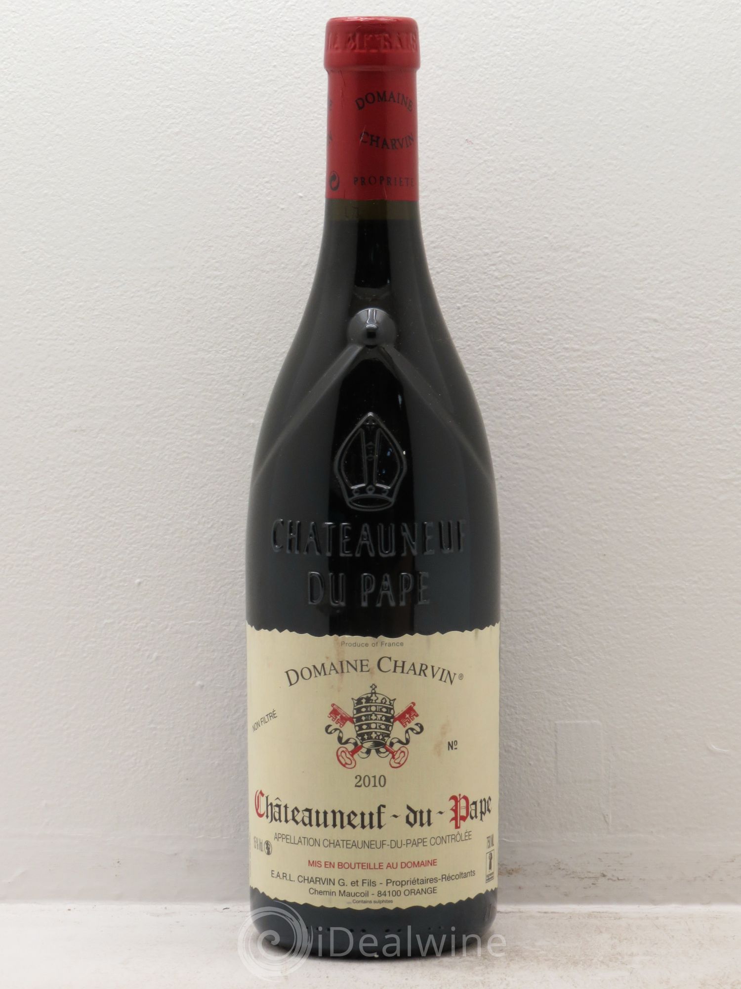 Châteauneuf-du-Pape Charvin (Domaine) 2010 - Lot de 1 bouteille - 0