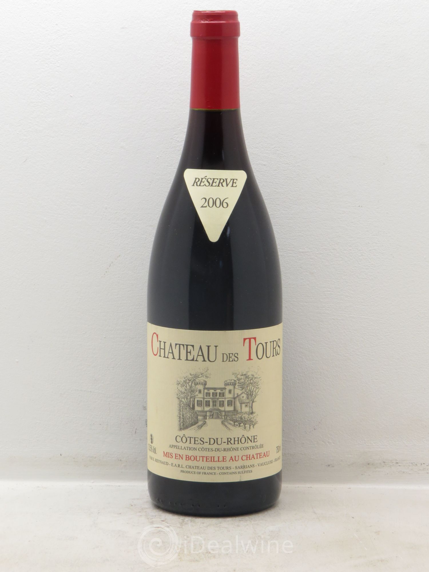 Côtes-du-Rhône Château des Tours Emmanuel Reynaud 2006 - Lot de 1 bouteille - 0
