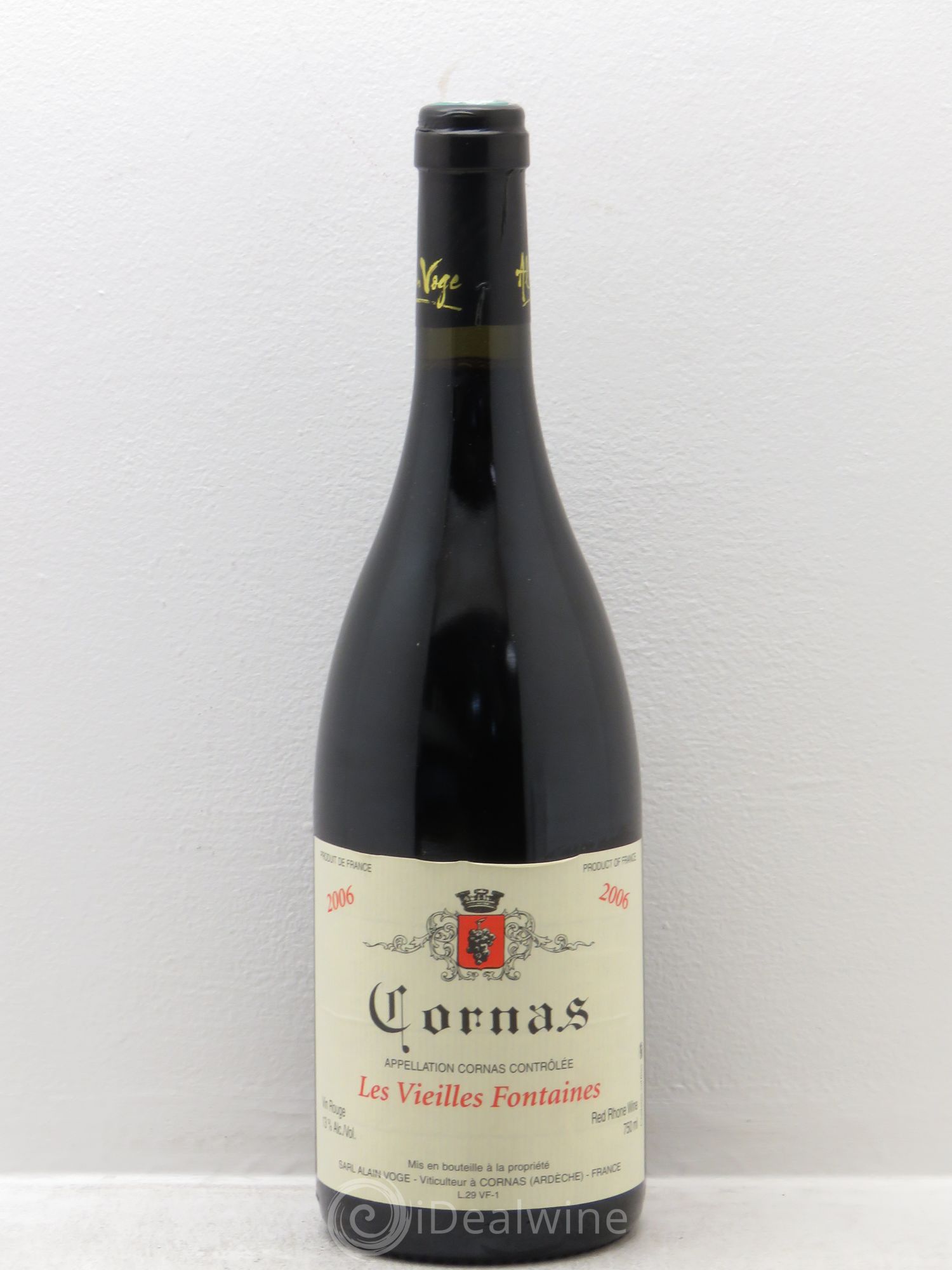 Cornas Les Vieilles Fontaines Alain Voge (Domaine) 2006 - Lotto di 1 bottiglia - 0