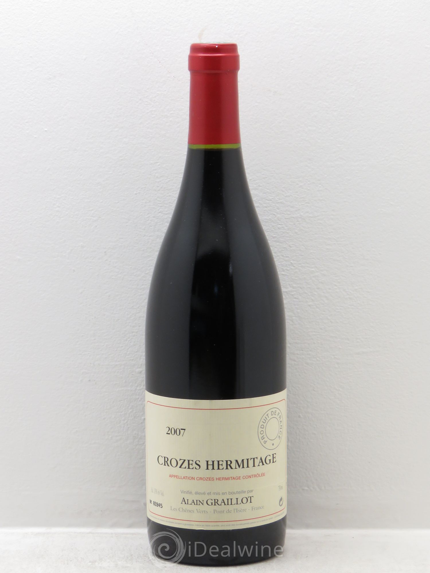 Crozes-Hermitage Domaine Graillot 2007 - Lot de 1 bouteille - 0