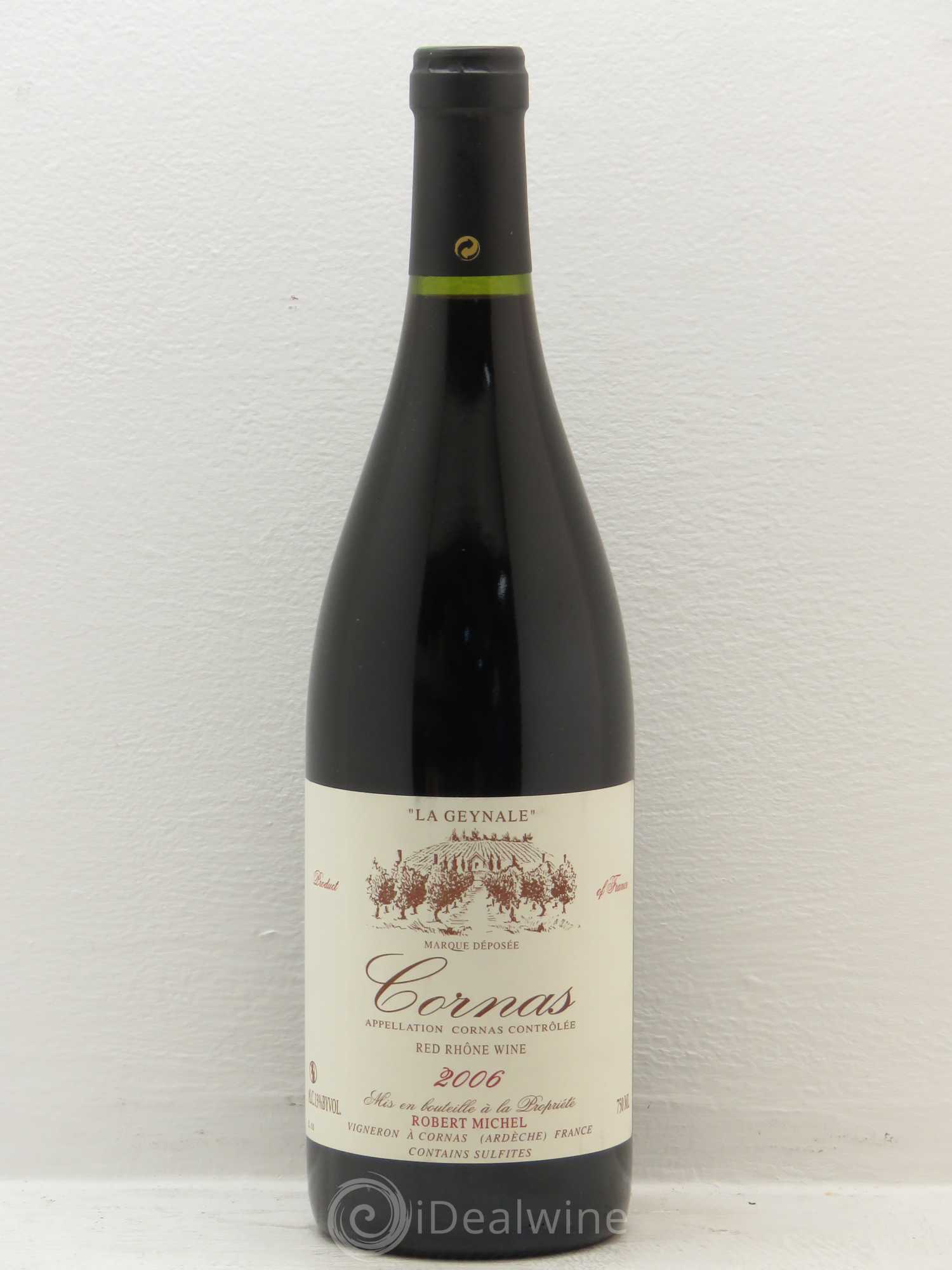 Cornas La Geynale Robert Michel 2006 - Lot de 1 bouteille - 0