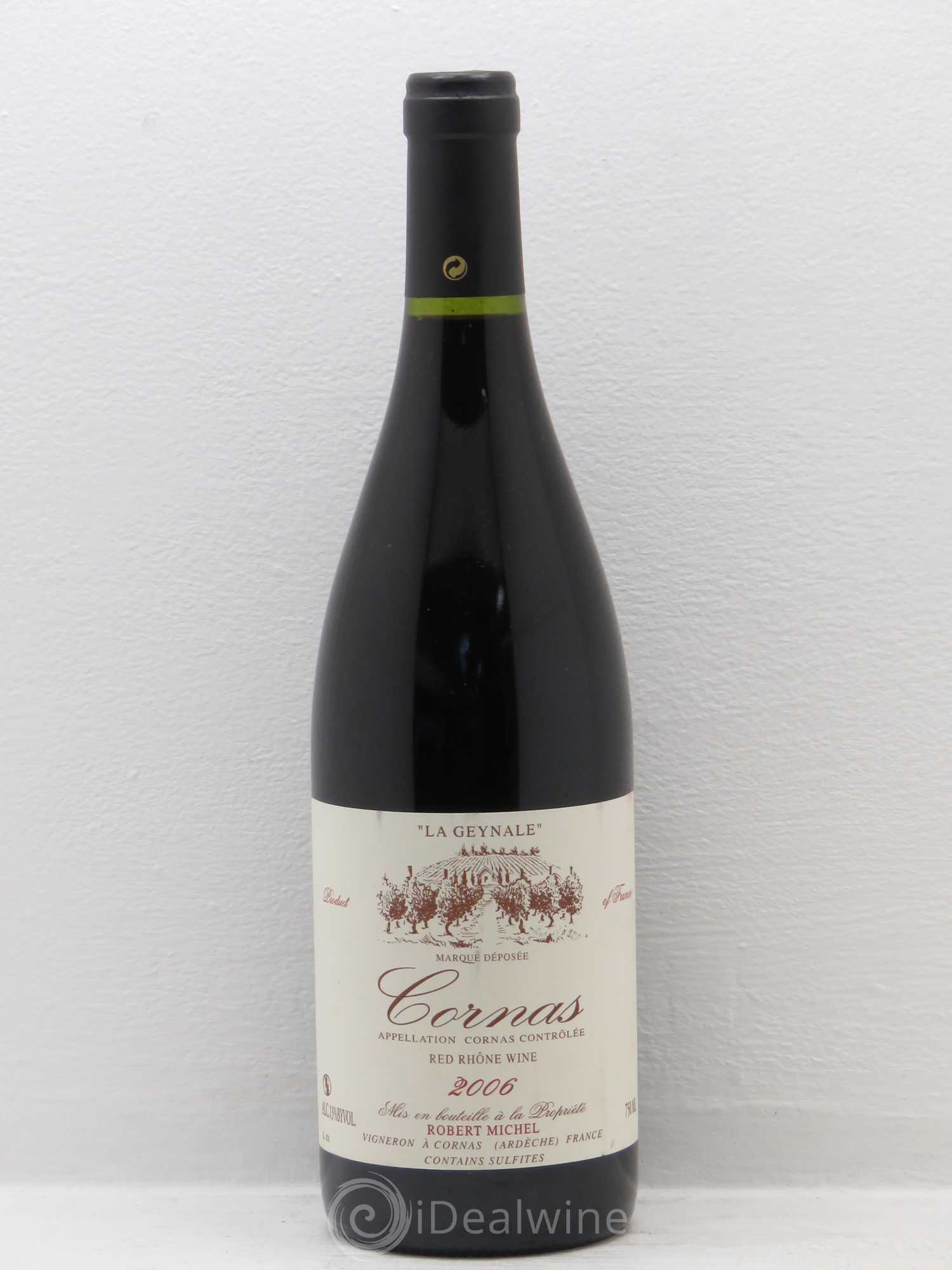 Cornas La Geynale Robert Michel 2006 - Lot de 1 bouteille - 0