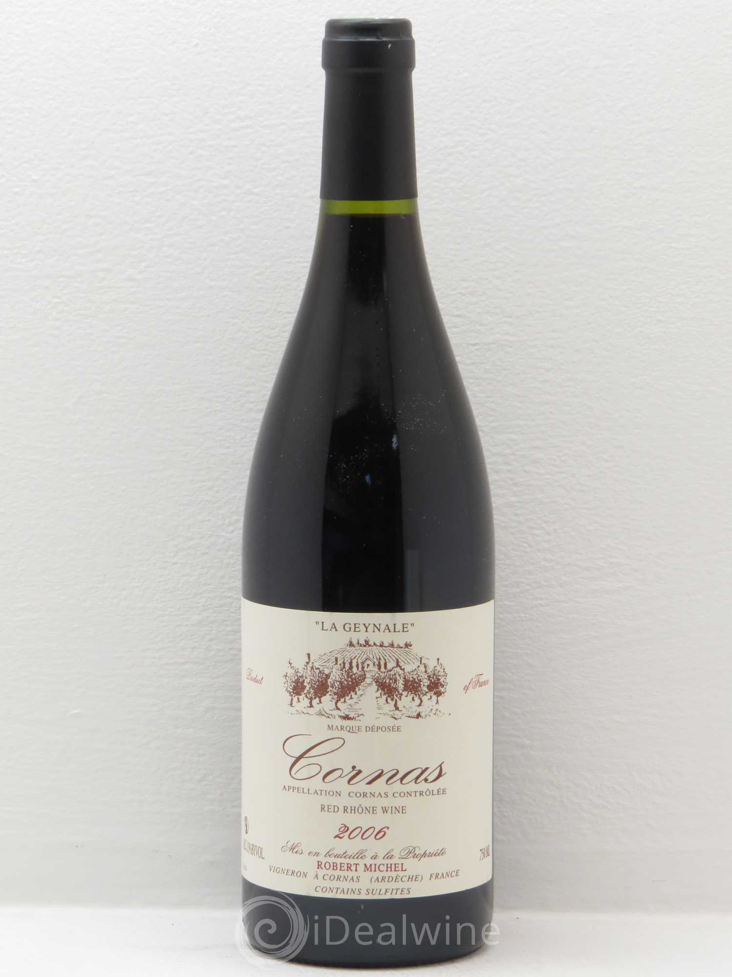 Cornas La Geynale Robert Michel 2006 - Lot de 1 bouteille - 0