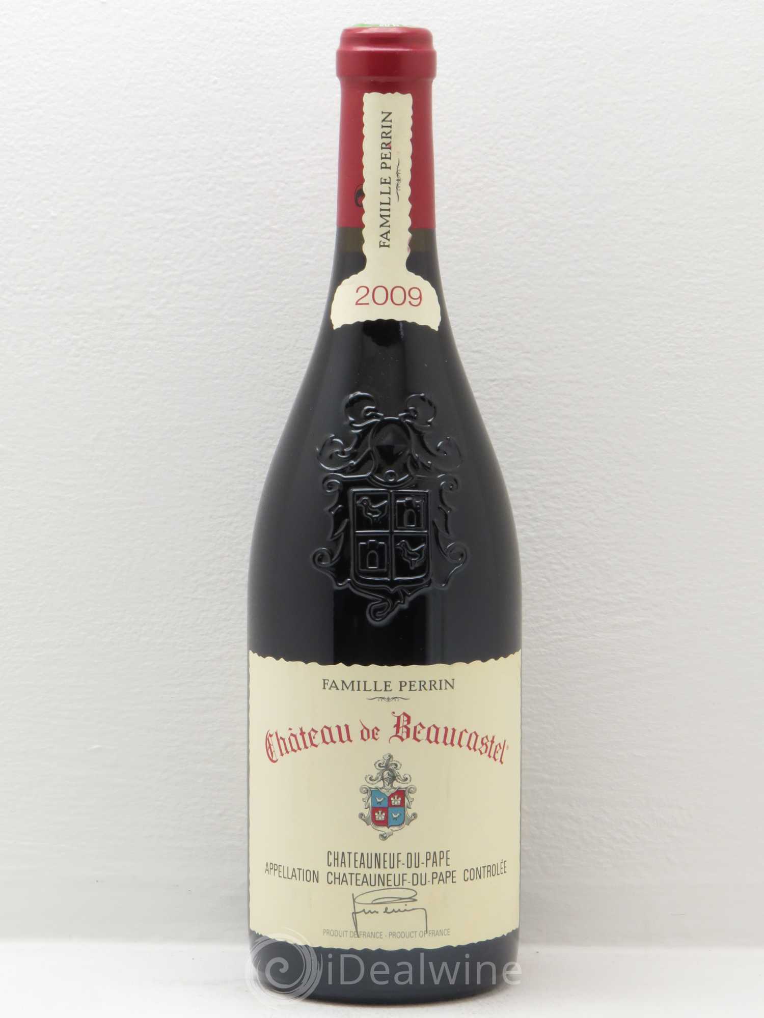 Châteauneuf-du-Pape Château de Beaucastel Famille Perrin 2009 - Lot de 1 bouteille - 0
