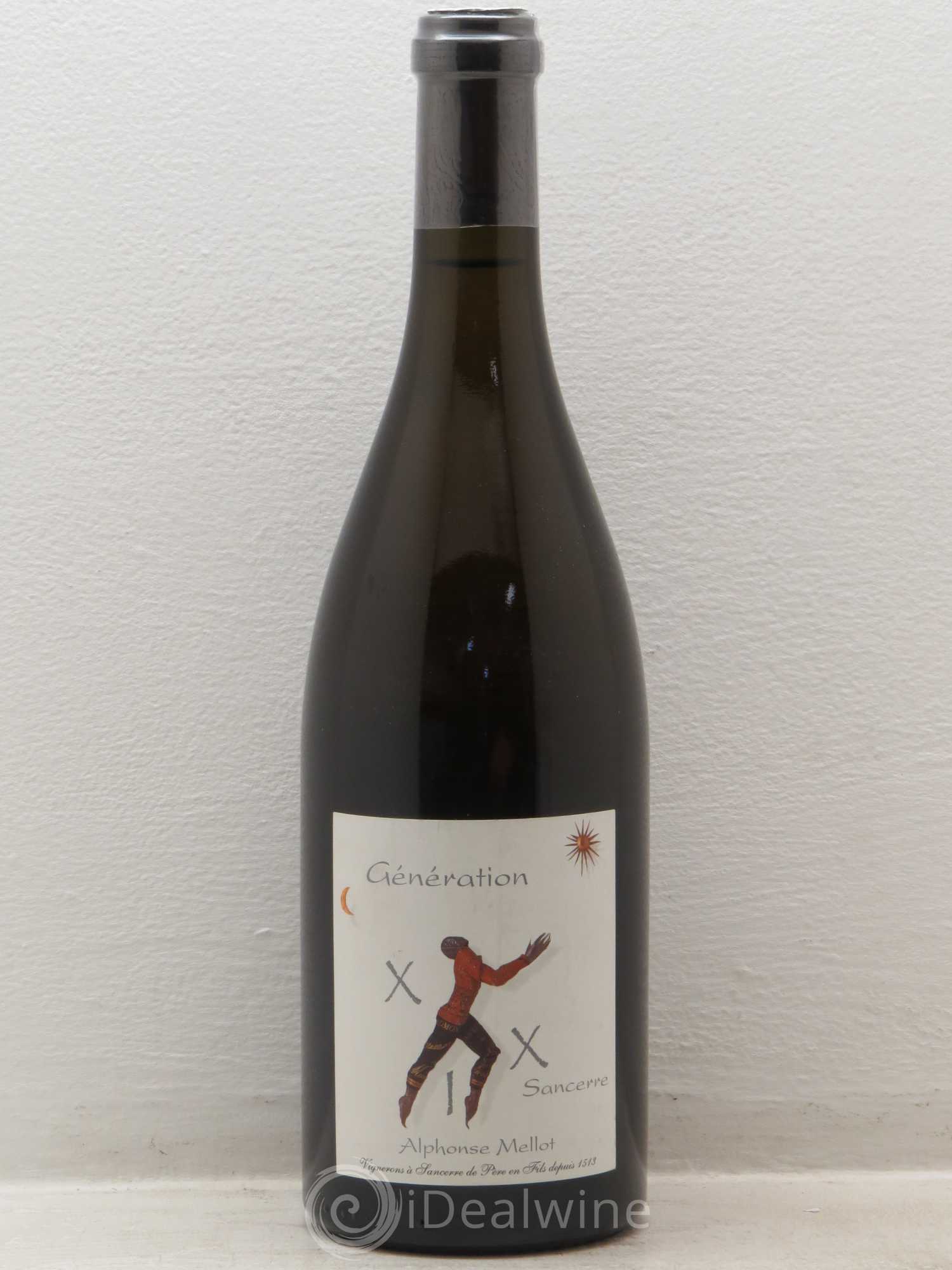 Sancerre Génération XIX Alphonse Mellot (sans prix de réserve) 2008 - Lot de 1 bouteille - 0