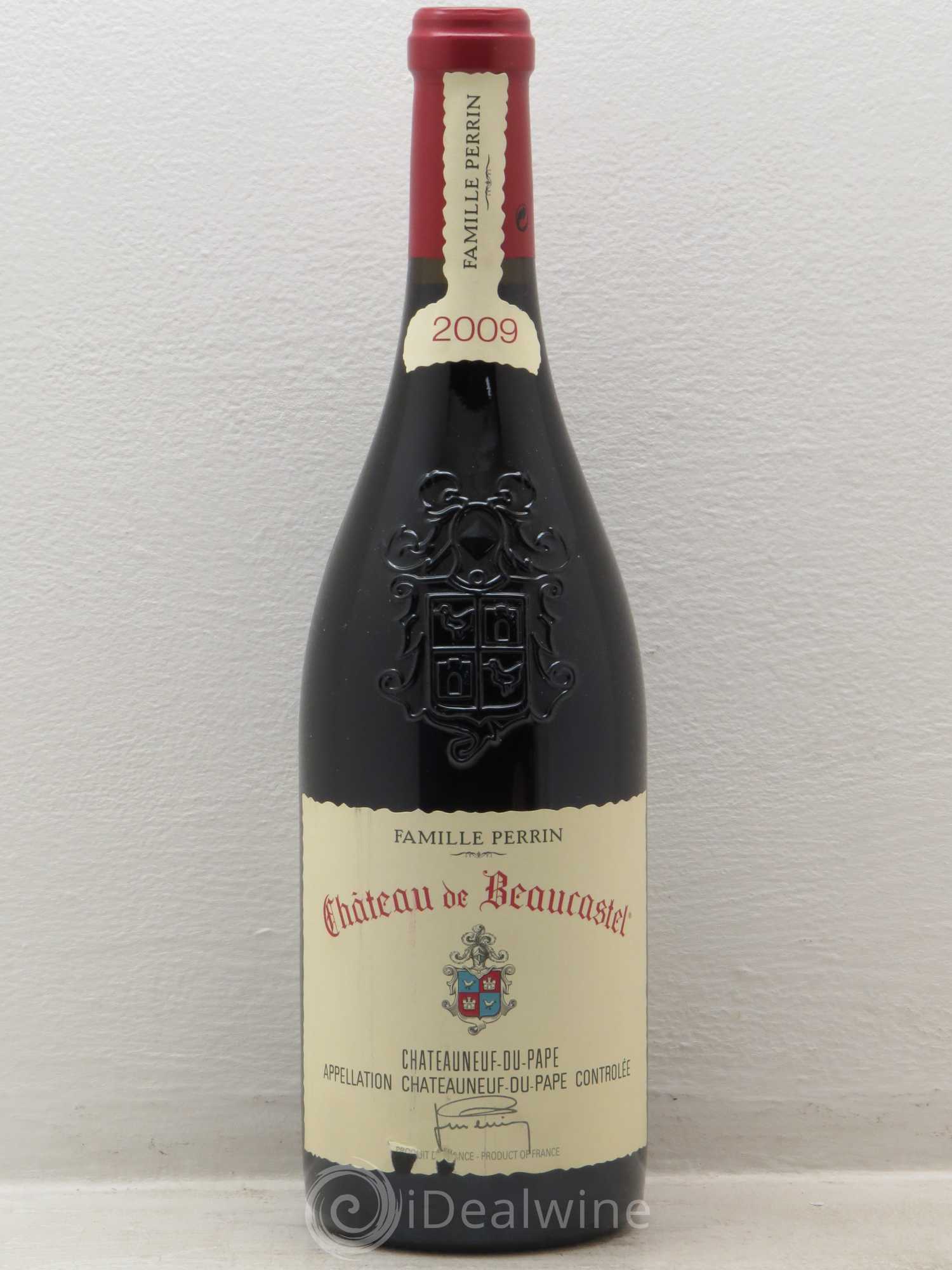 Châteauneuf-du-Pape Château de Beaucastel Famille Perrin 2009 - Lot de 1 bouteille - 0