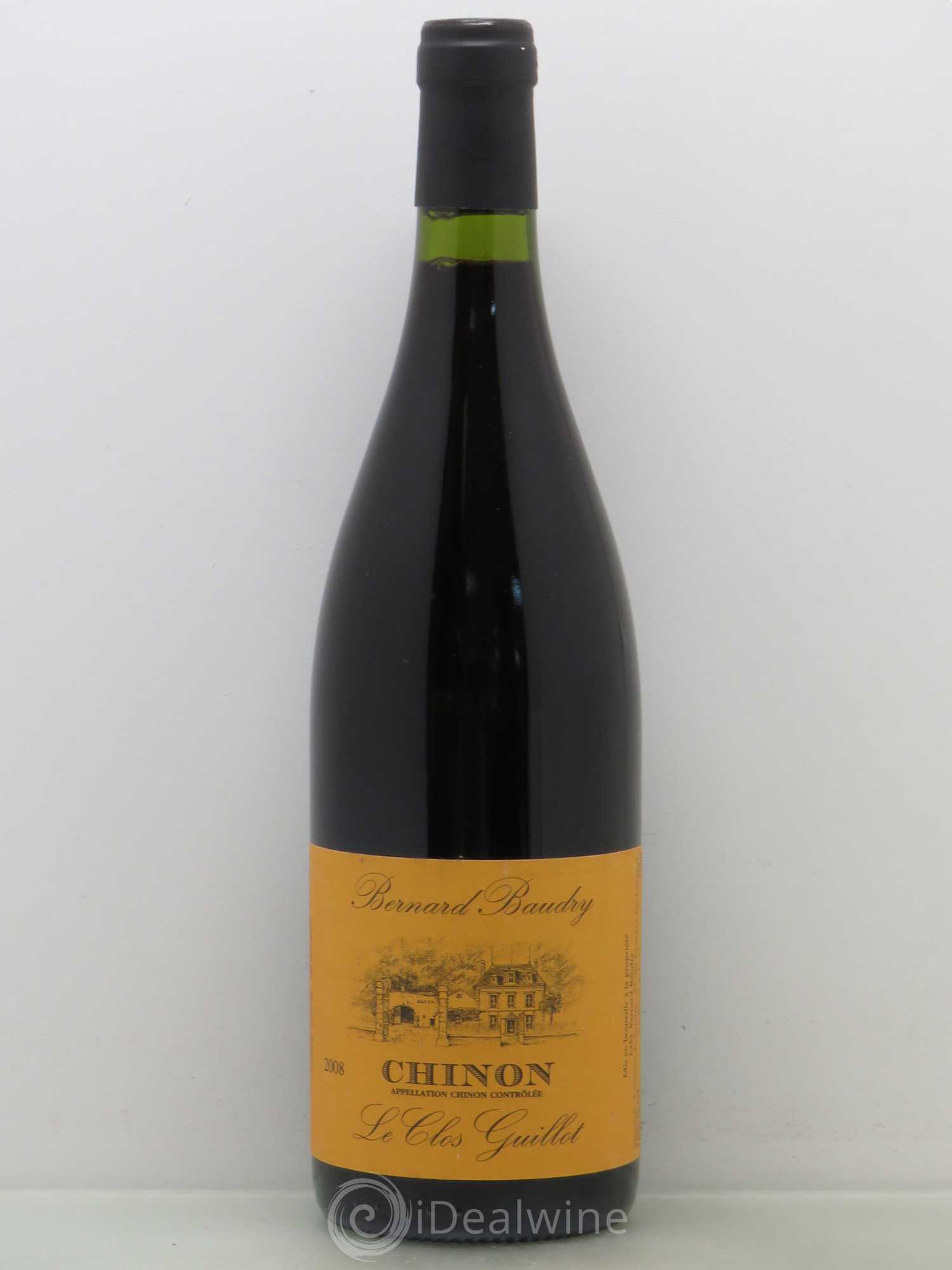 Chinon Le Clos Guillot Bernard Baudry 2008 - Lot de 1 bouteille - 0