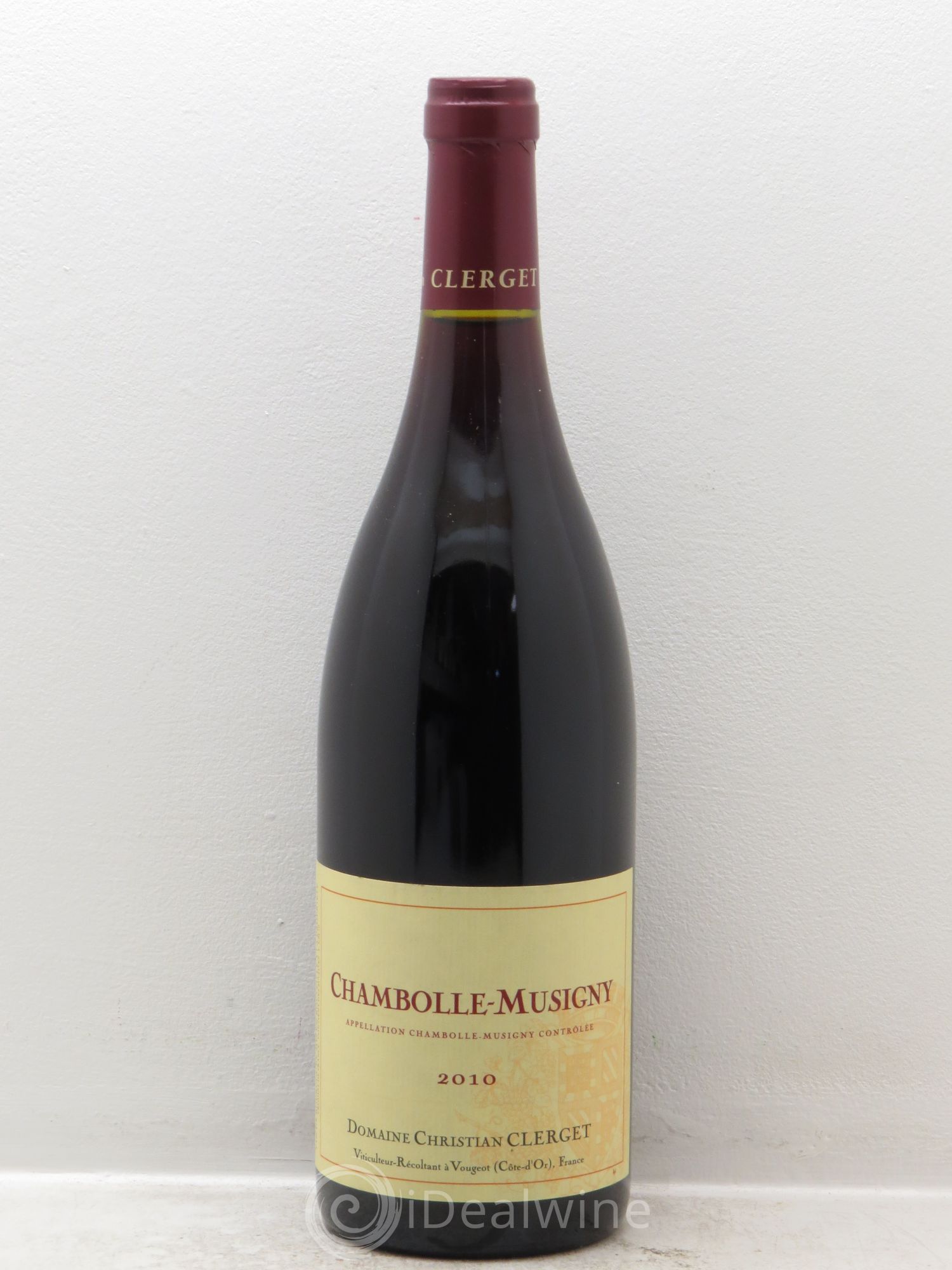 Chambolle-Musigny Christian Clerget 2010 - Lot de 1 bouteille - 0