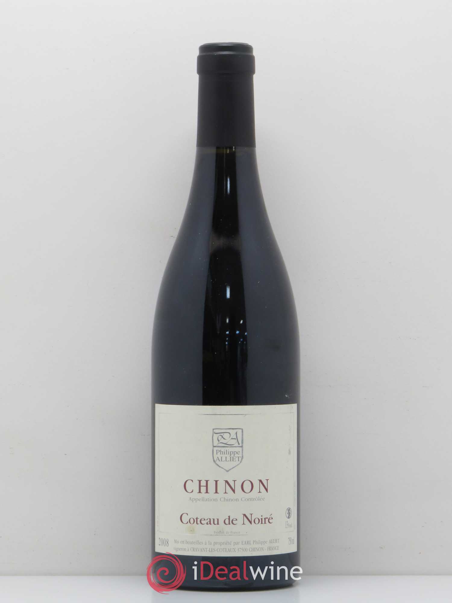 Chinon Coteau de Noiré Philippe Alliet 2008 - Lot de 1 bouteille - 0
