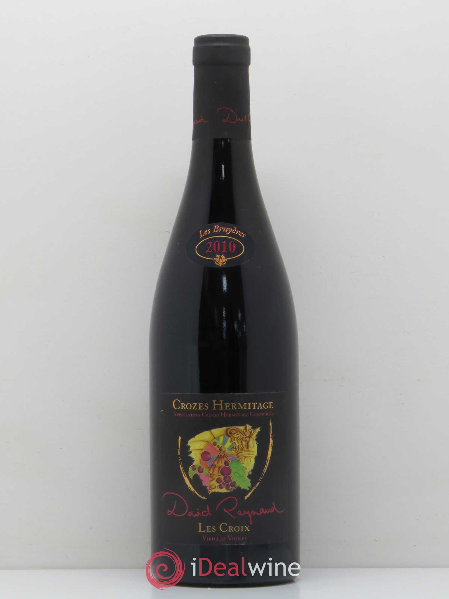 Crozes-Hermitage Les Croix Vieilles vignes David Reynaud 2010 - Lot de 1 bouteille - 0