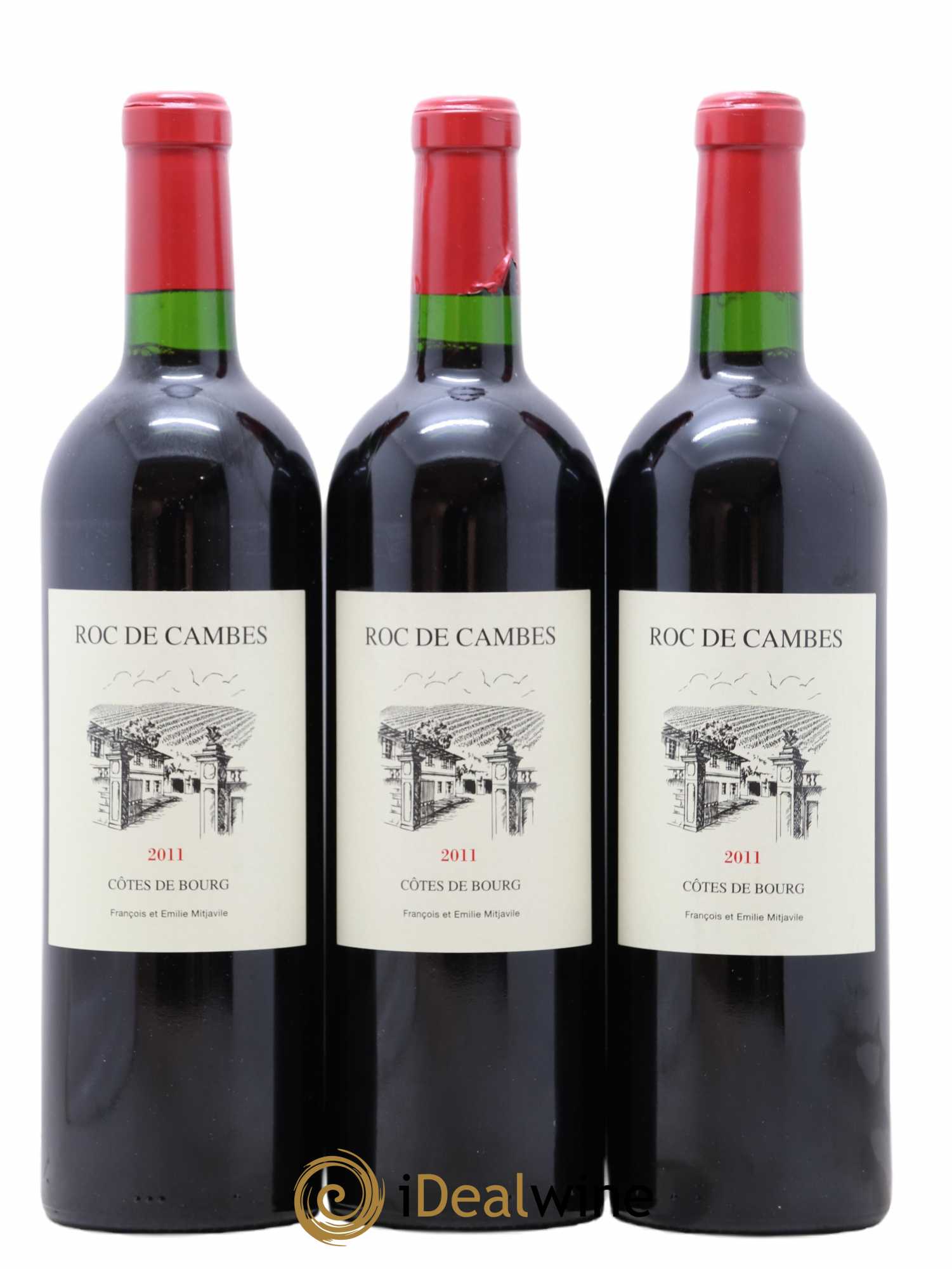 Roc de Cambes 2011 - Lot de 3 bouteilles - 0