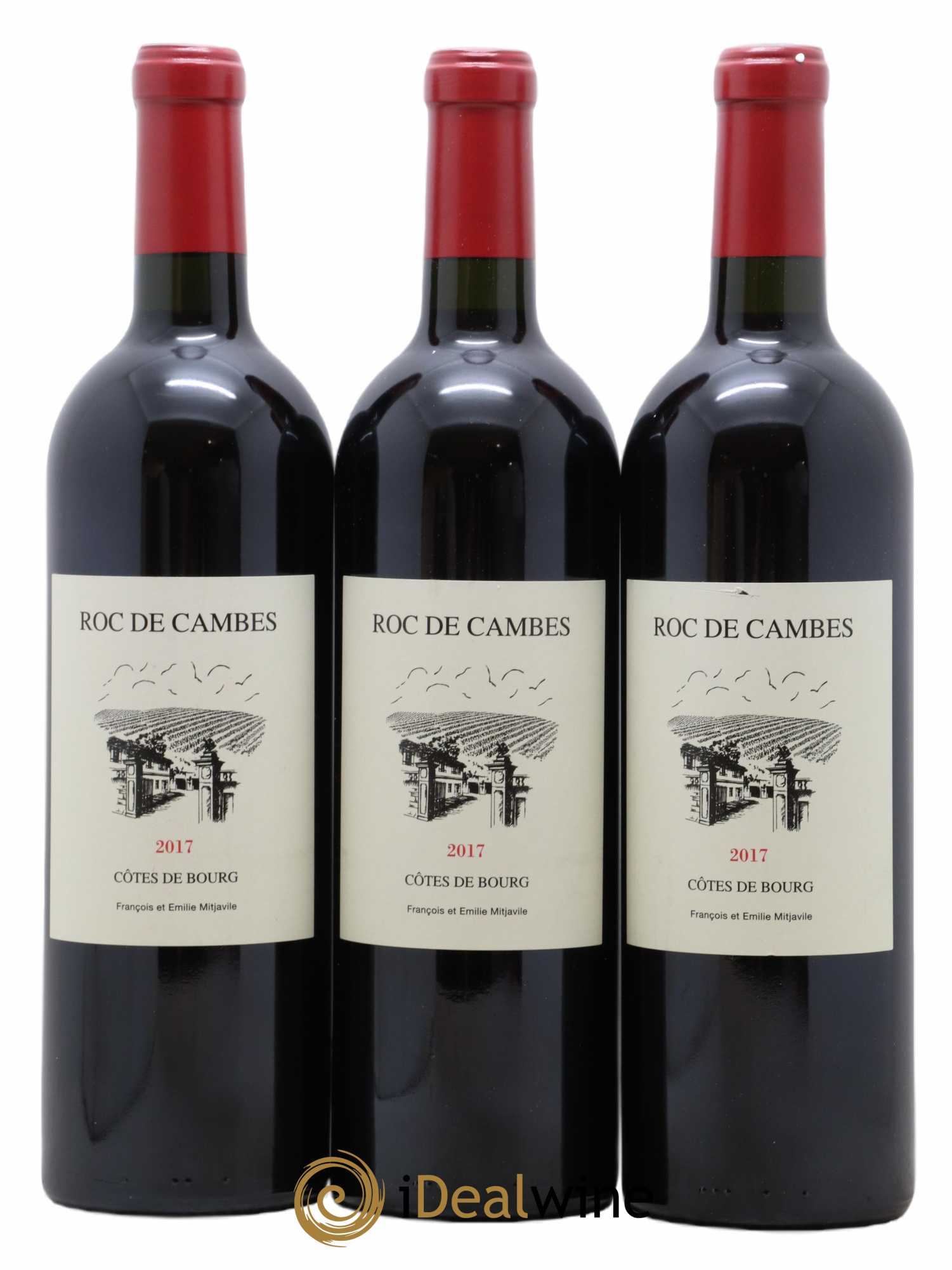 Roc de Cambes 2017 - Posten von 3 Flaschen - 0
