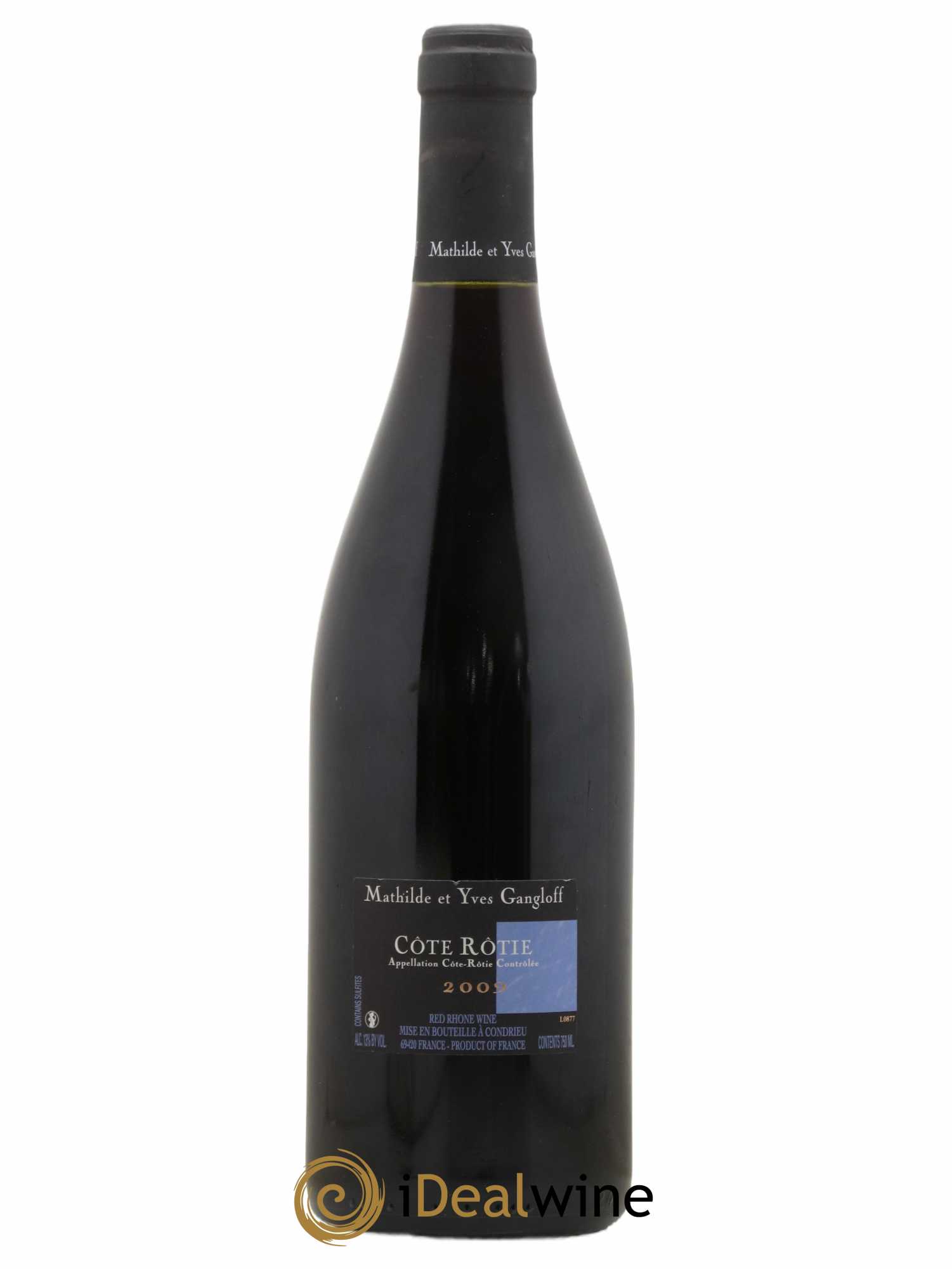 Côte-Rôtie La Barbarine Gangloff (Domaine) 2009 - Lot de 1 bouteille - 1
