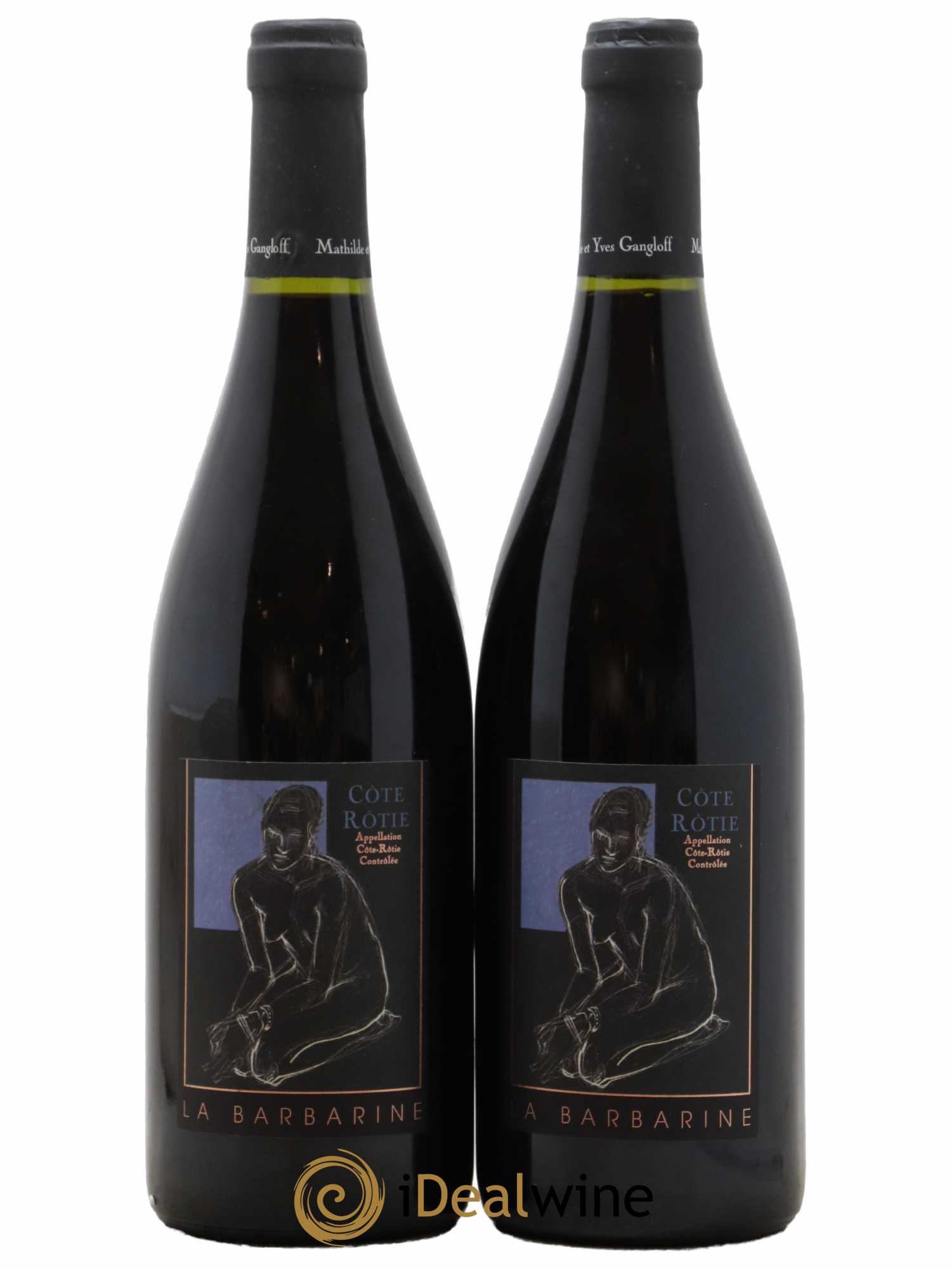 Côte-Rôtie La Barbarine Gangloff (Domaine) 2010 - Lot of 2 bottles - 0