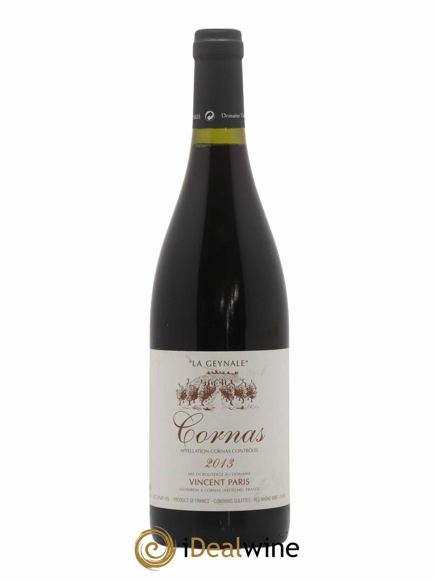 Cornas La Geynale Vincent Paris 2013 - Lot de 1 bouteille - 0