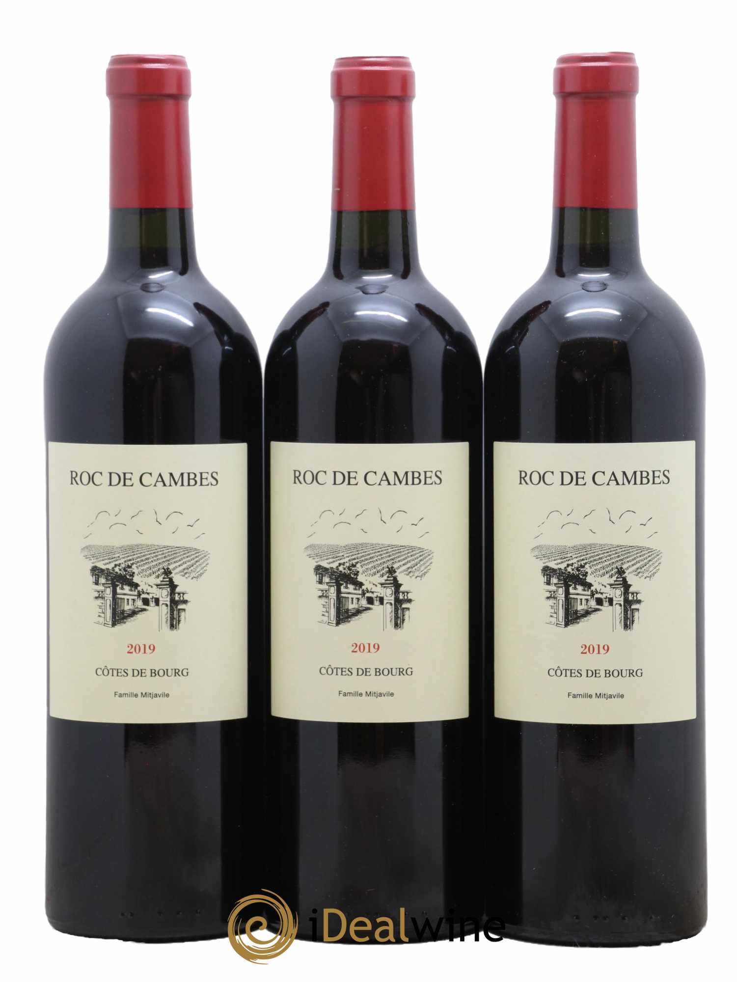 Roc de Cambes 2019 - Posten von 3 Flaschen - 0