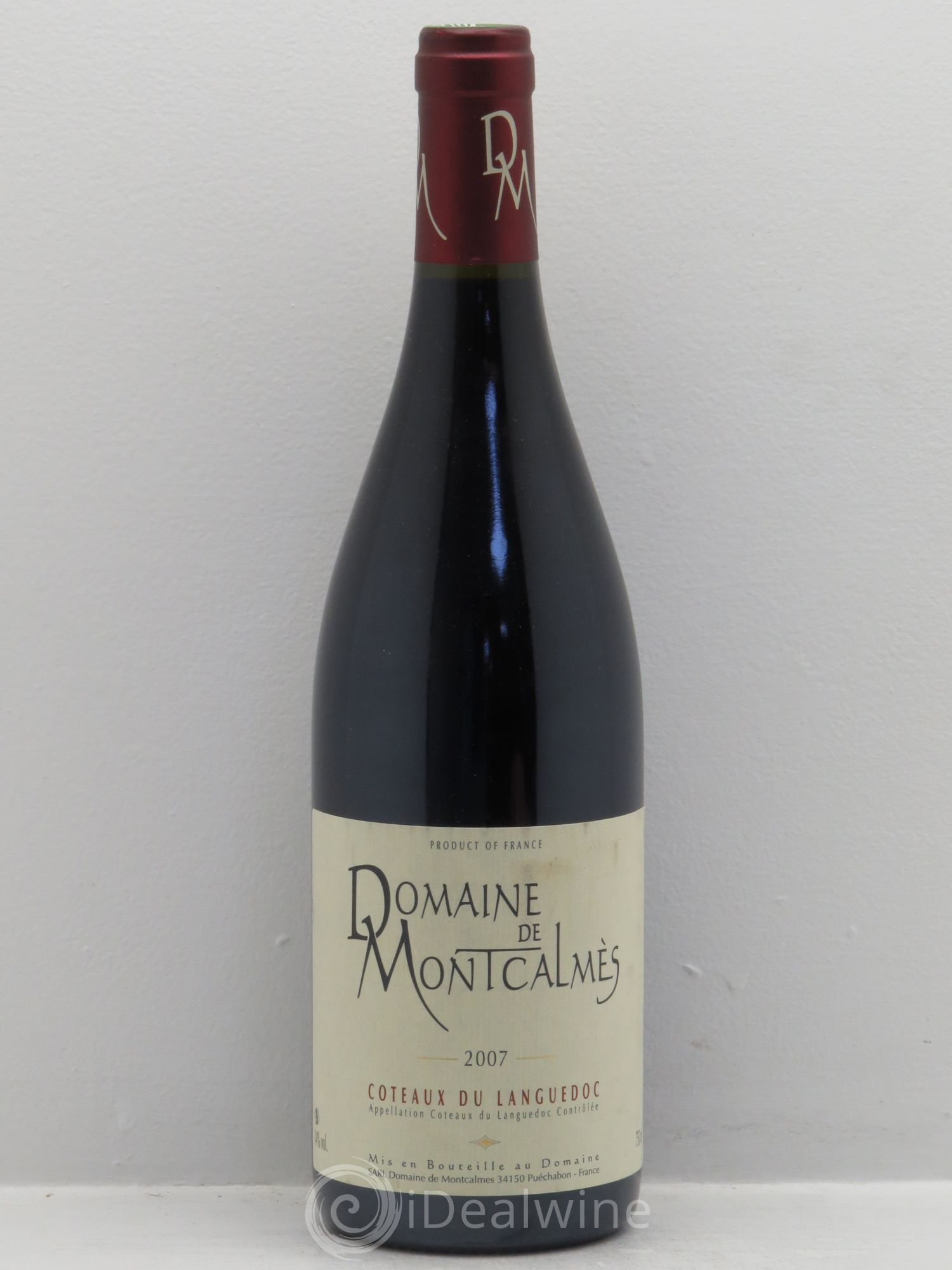 Coteaux du Languedoc Domaine de Montcalmès 2007 - Lot de 1 bouteille - 0