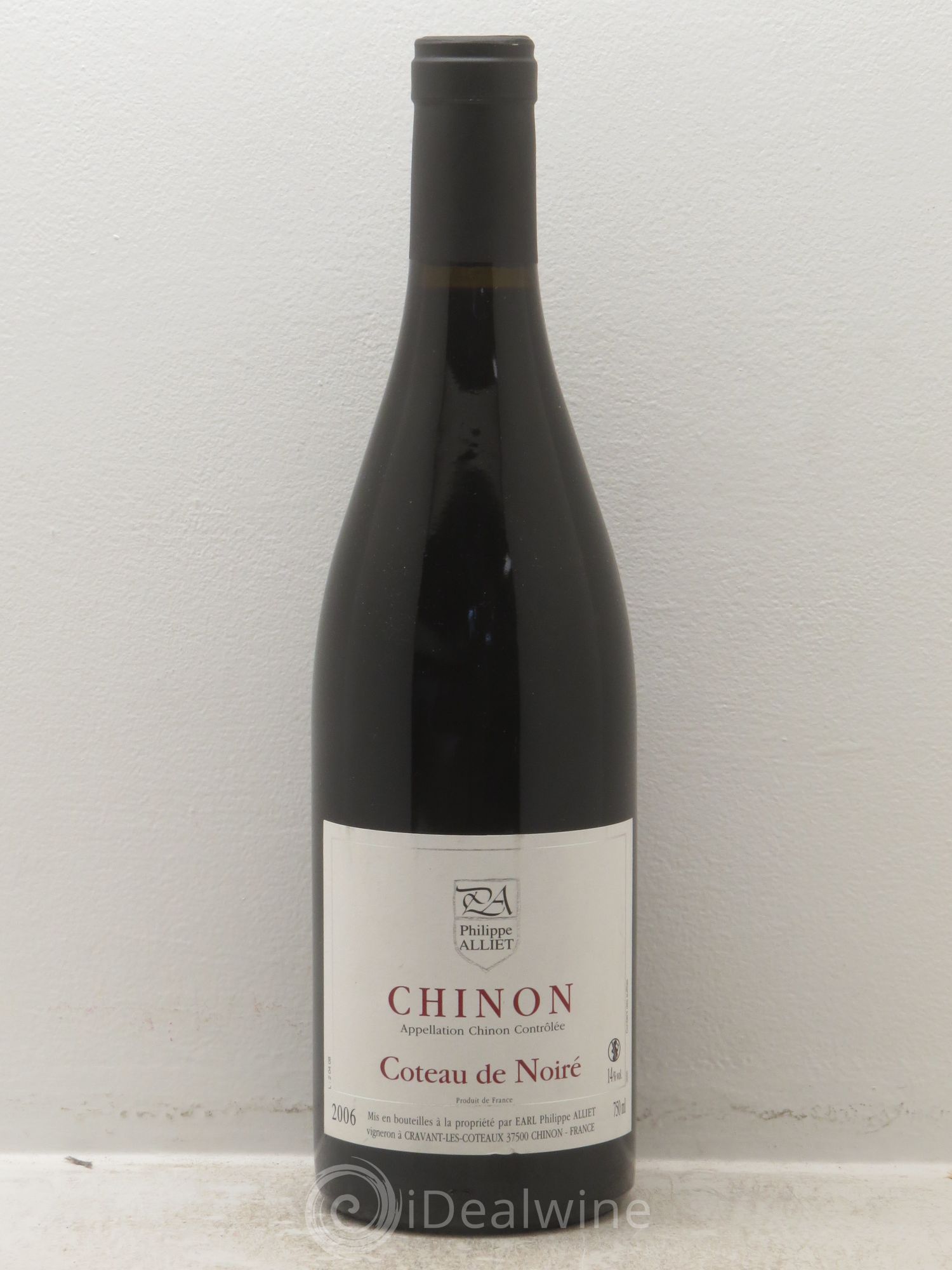 Chinon Coteau de Noiré Philippe Alliet 2006 - Lot de 1 bouteille - 0