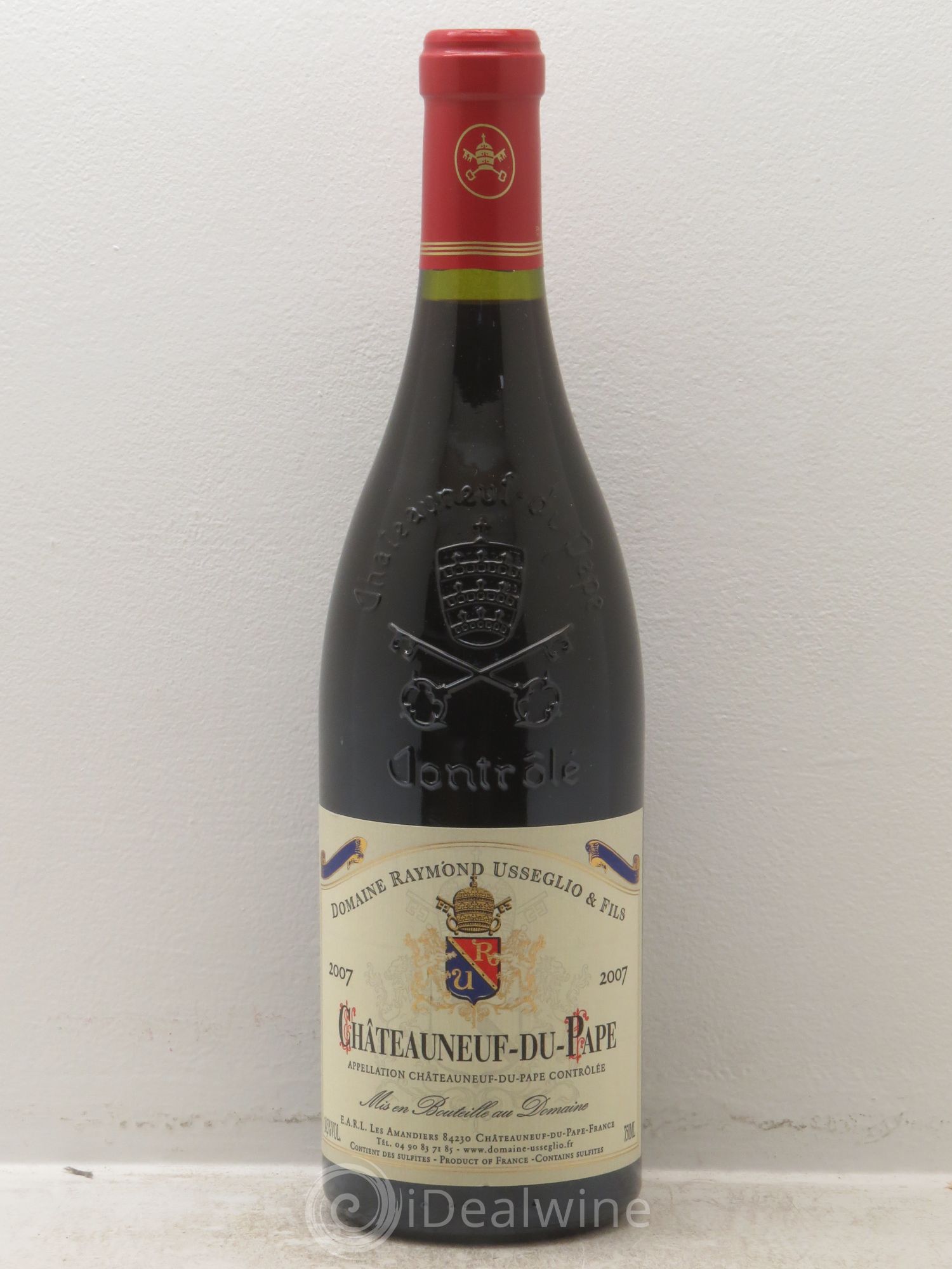 Châteauneuf-du-Pape Tradition Pierre Usseglio & Fils 2007 - Lot de 1 bouteille - 0