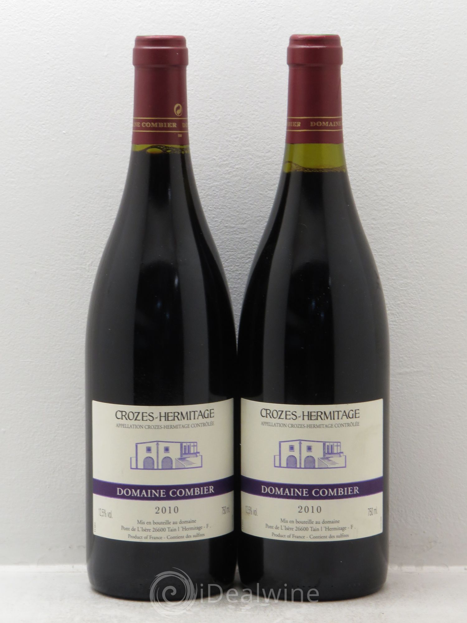 Crozes-Hermitage Combier 2010 - Lot de 2 bouteilles - 0
