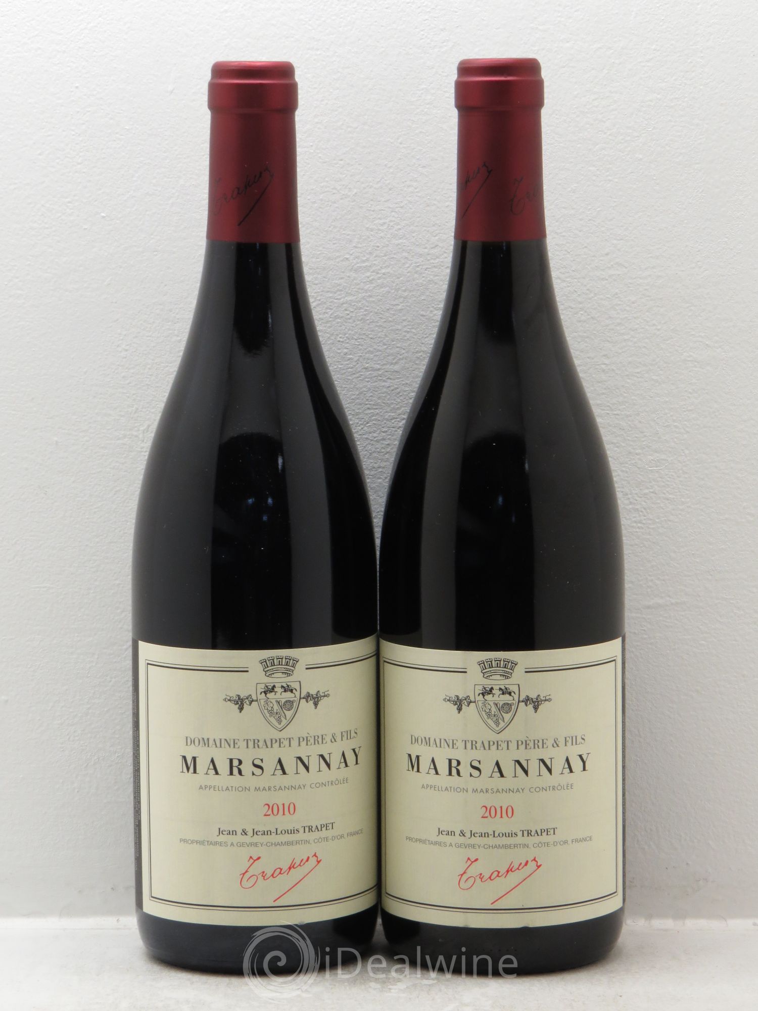 Marsannay Domaine Trapet 2010 - Lot de 2 bouteilles - 0