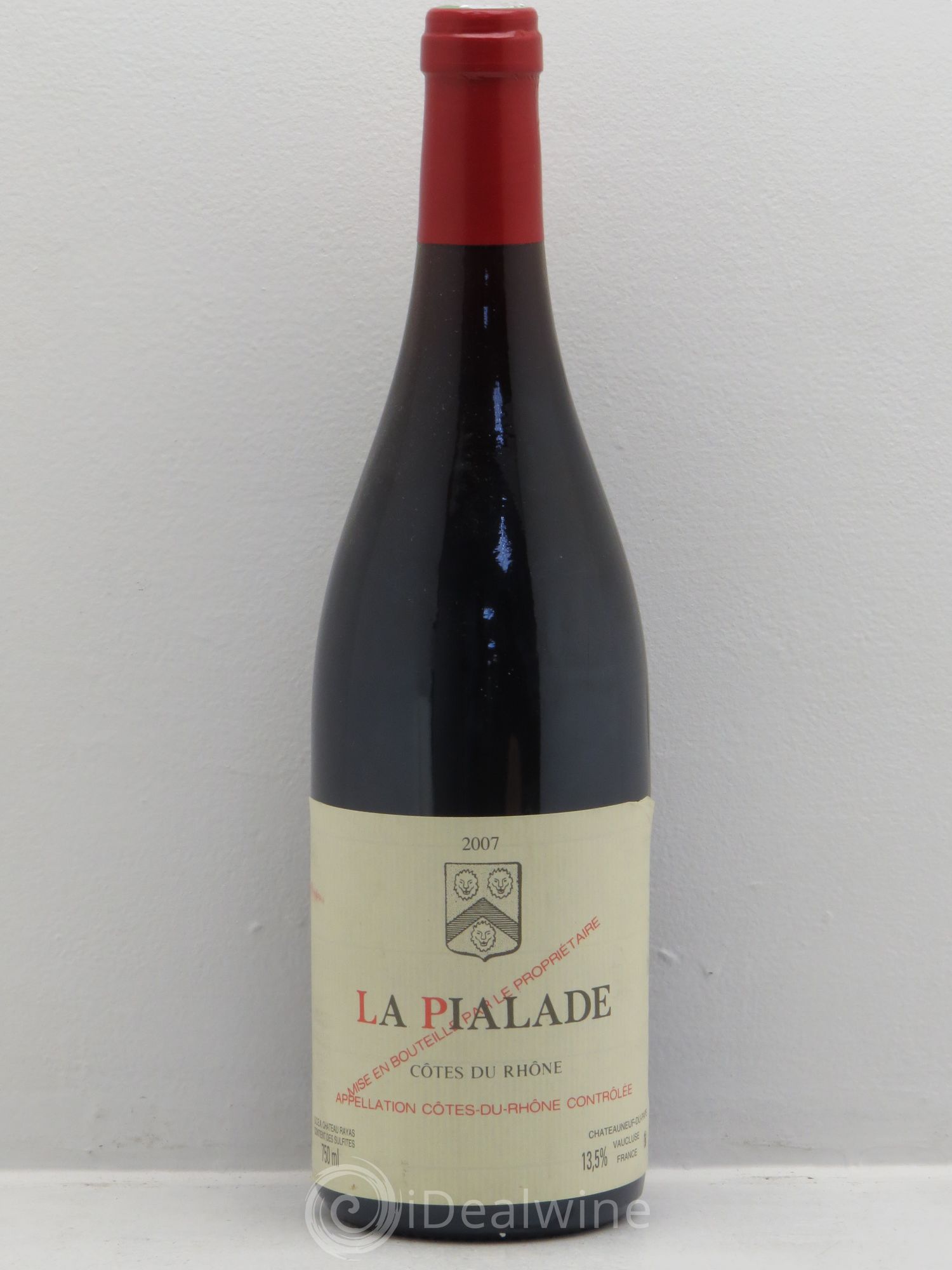 Côtes-du-Rhône La Pialade Emmanuel Reynaud 2007 - Lot de 1 bouteille - 0