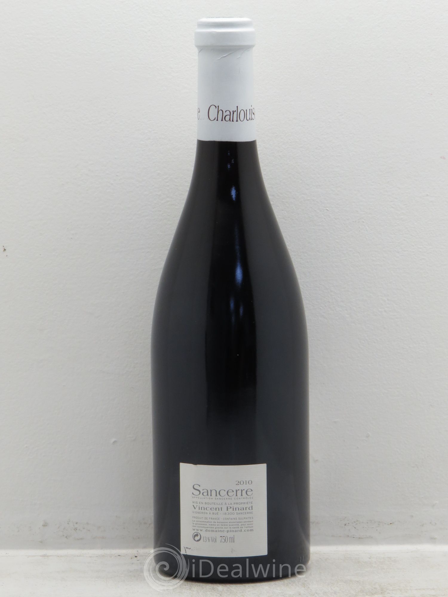 Sancerre Charlouise Vincent Pinard 2010 - Lot de 1 bouteille - 1