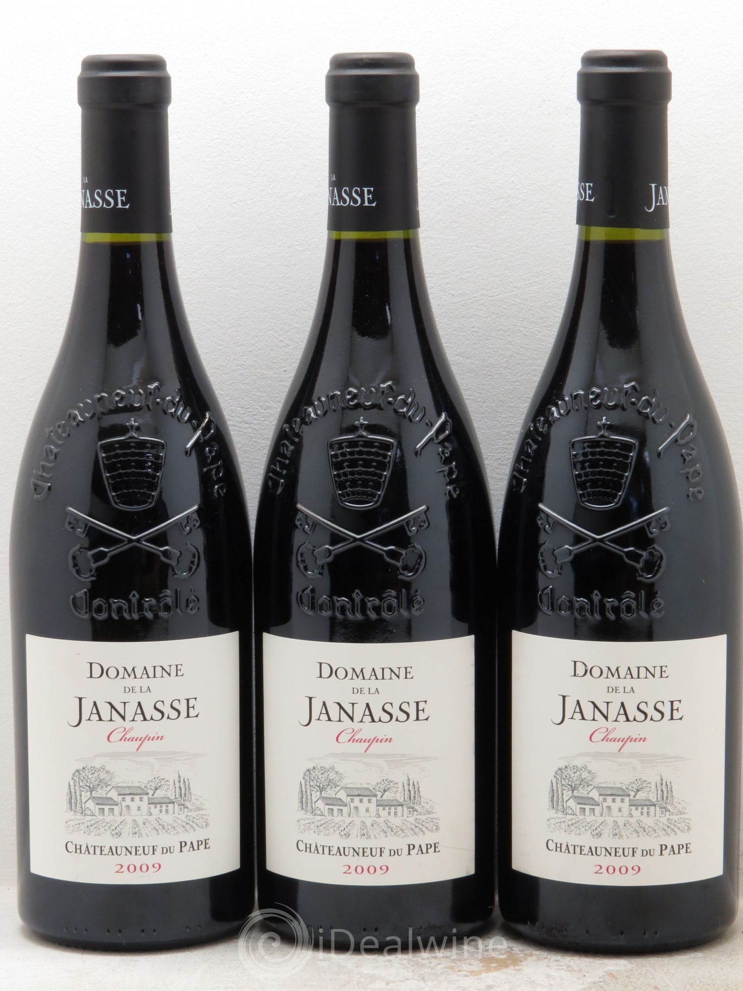 Châteauneuf-du-Pape Cuvée Chaupin La Janasse (Domaine de) 2009 - Lot de 3 bouteilles - 0