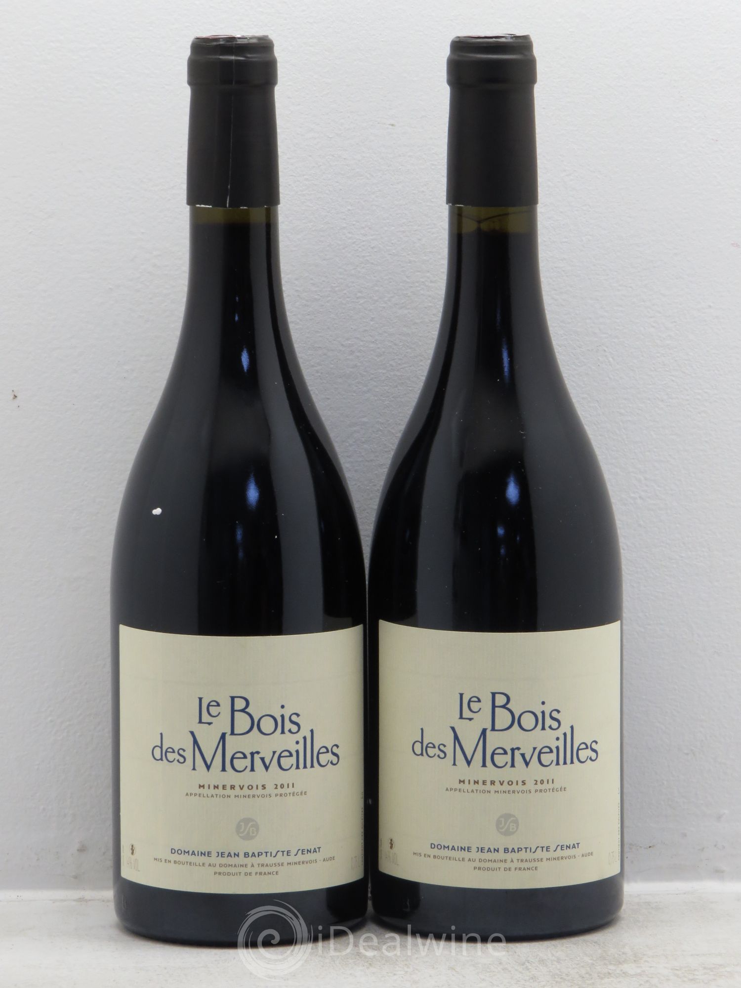 Minervois Le Bois des Merveilles Jean-Baptiste Sénat 2011 - Lot de 2 bouteilles - 0