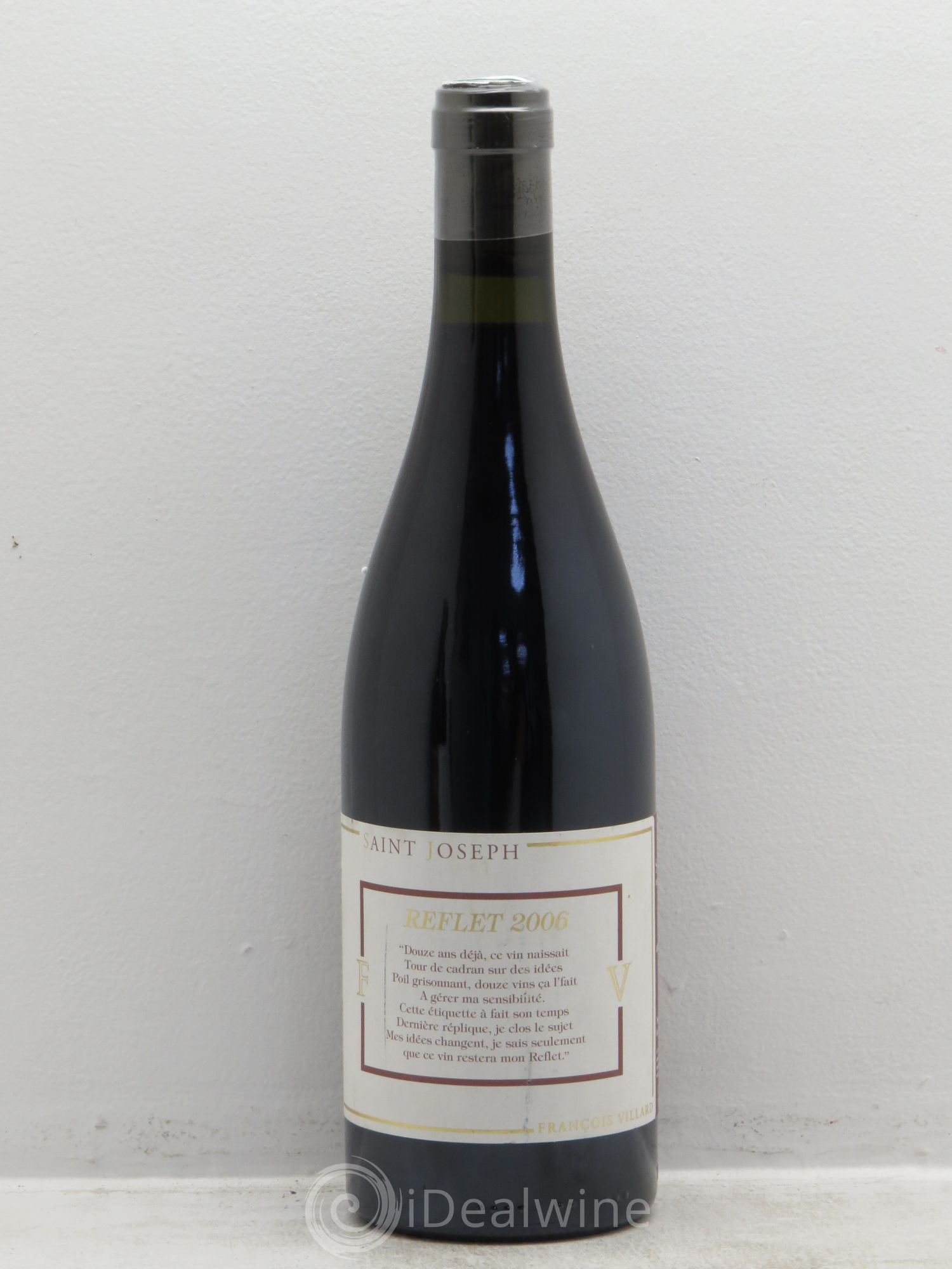 Saint-Joseph Reflet François Villard 2006 - Lot de 1 bouteille - 0