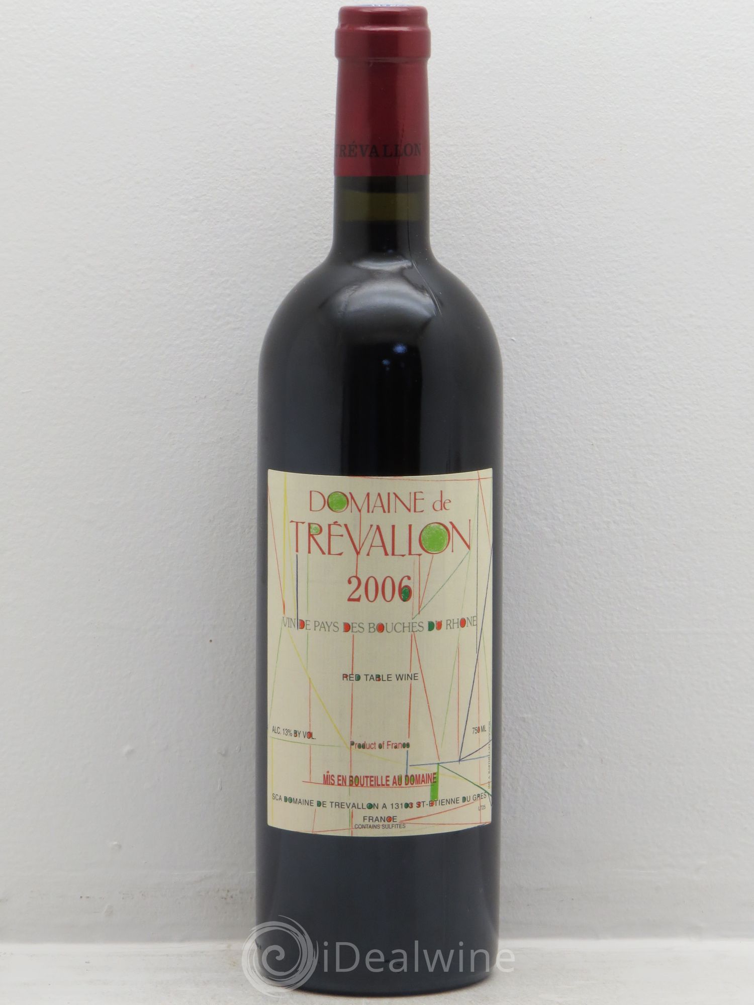 VDP Bouches du Rhône Trévallon (Domaine de) Eloi Dürrbach 2006 - Lot de 1 bouteille - 0
