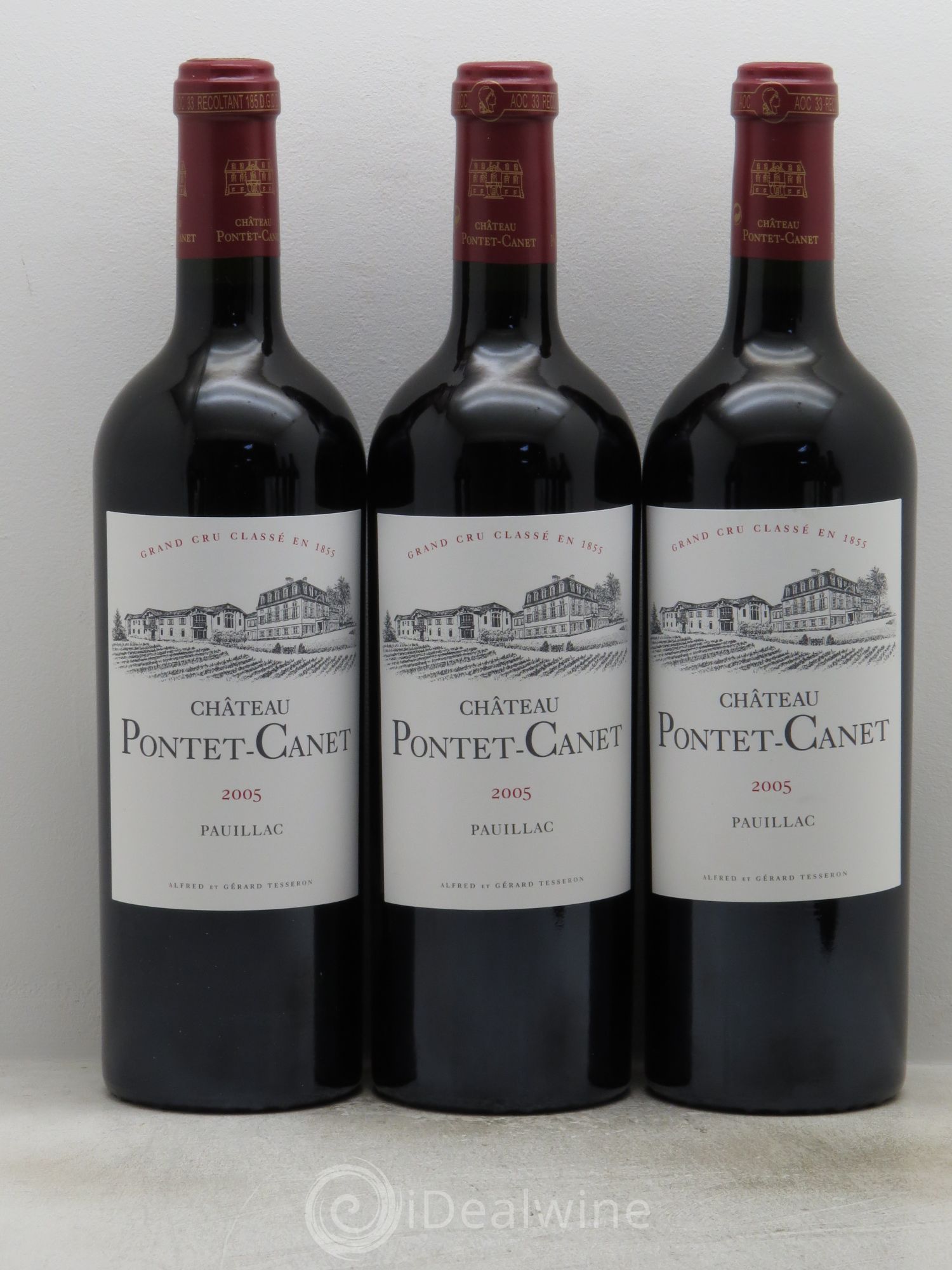 Château Pontet Canet 5ème Grand Cru Classé 2005 - Lot de 12 bouteilles - 2