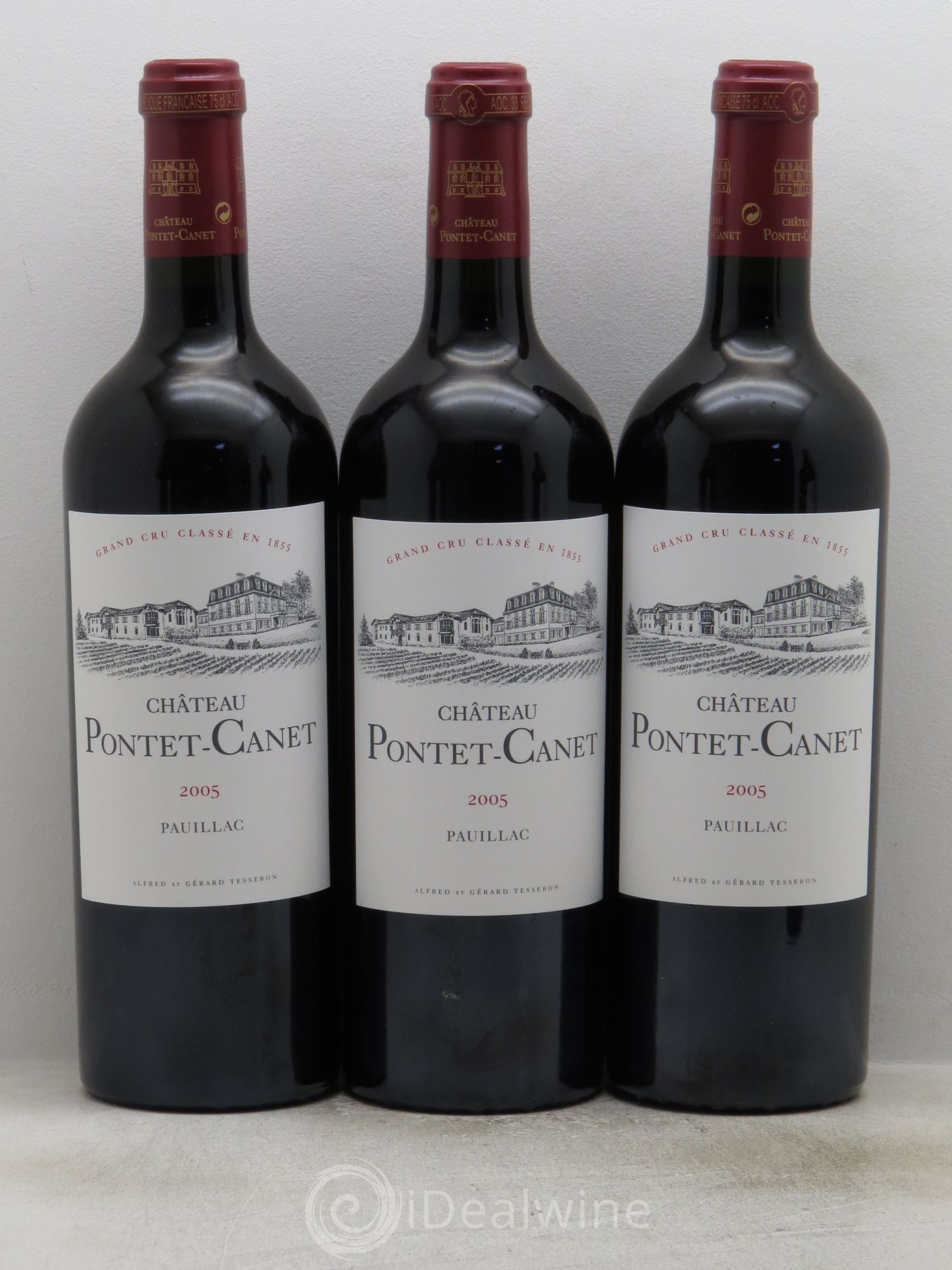 Château Pontet Canet 5ème Grand Cru Classé 2005 - Lot de 12 bouteilles - 3