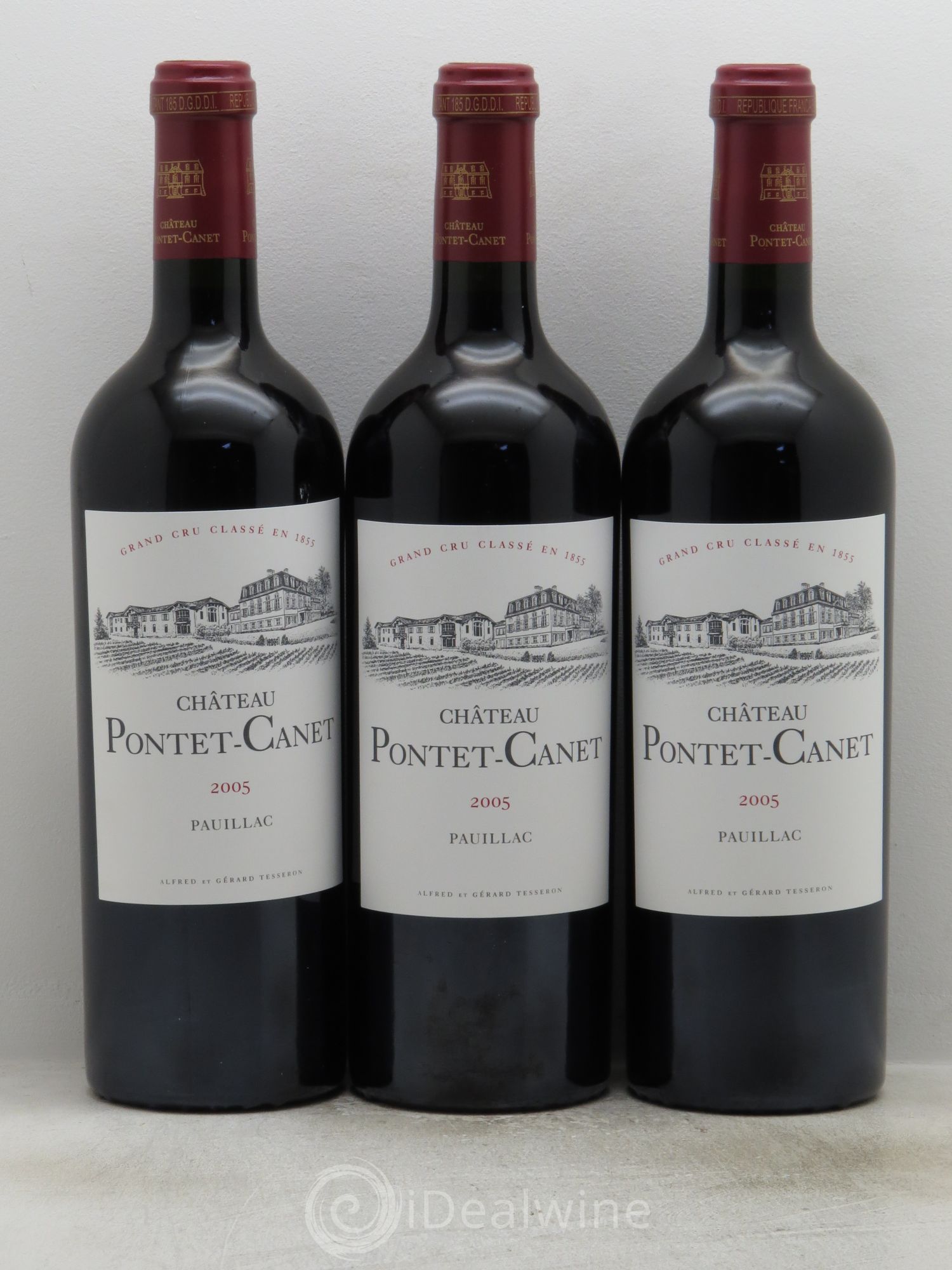 Château Pontet Canet 5ème Grand Cru Classé 2005 - Lot de 12 bouteilles - 4