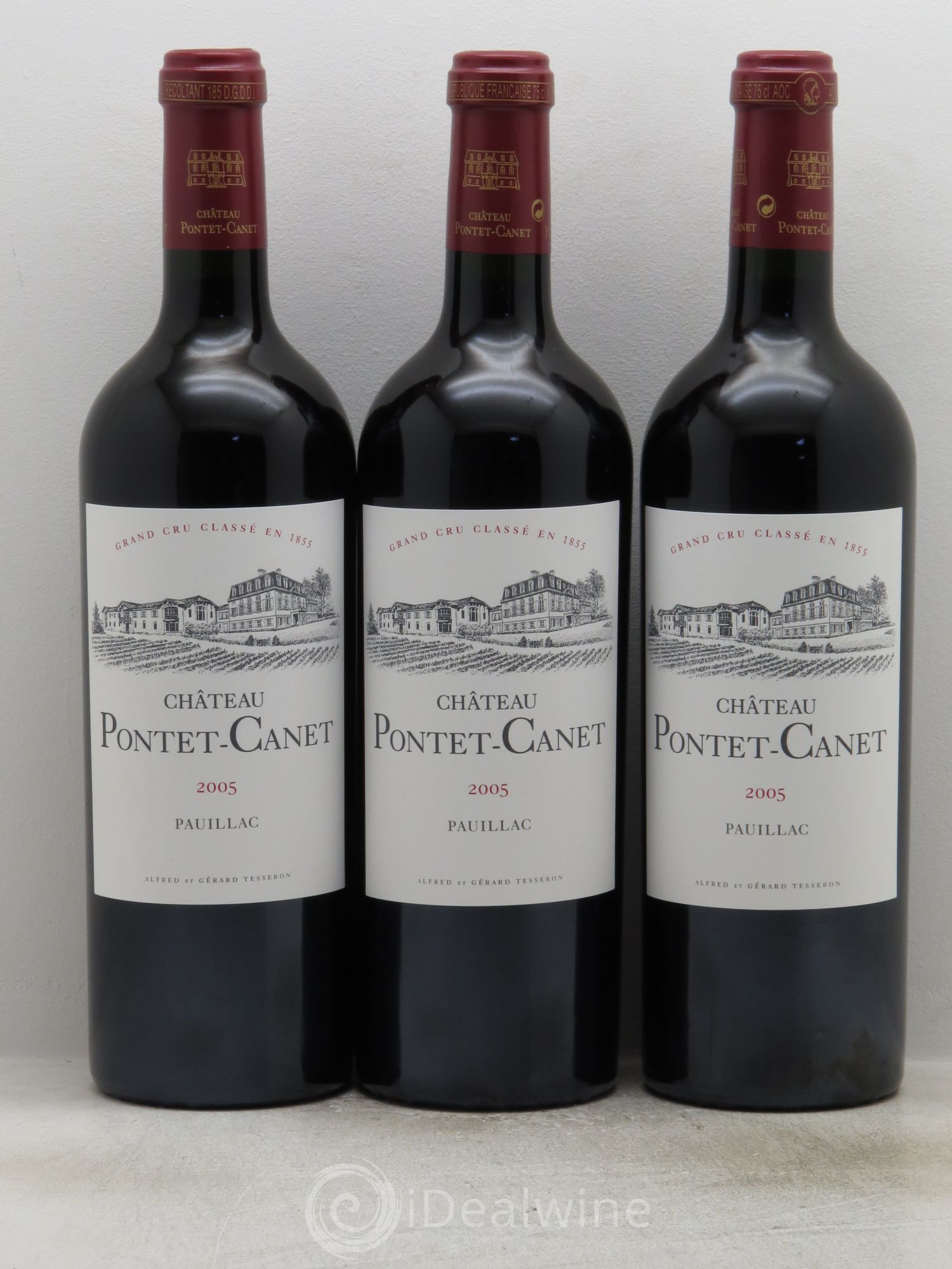 Château Pontet Canet 5ème Grand Cru Classé 2005 - Lot de 12 bouteilles - 4