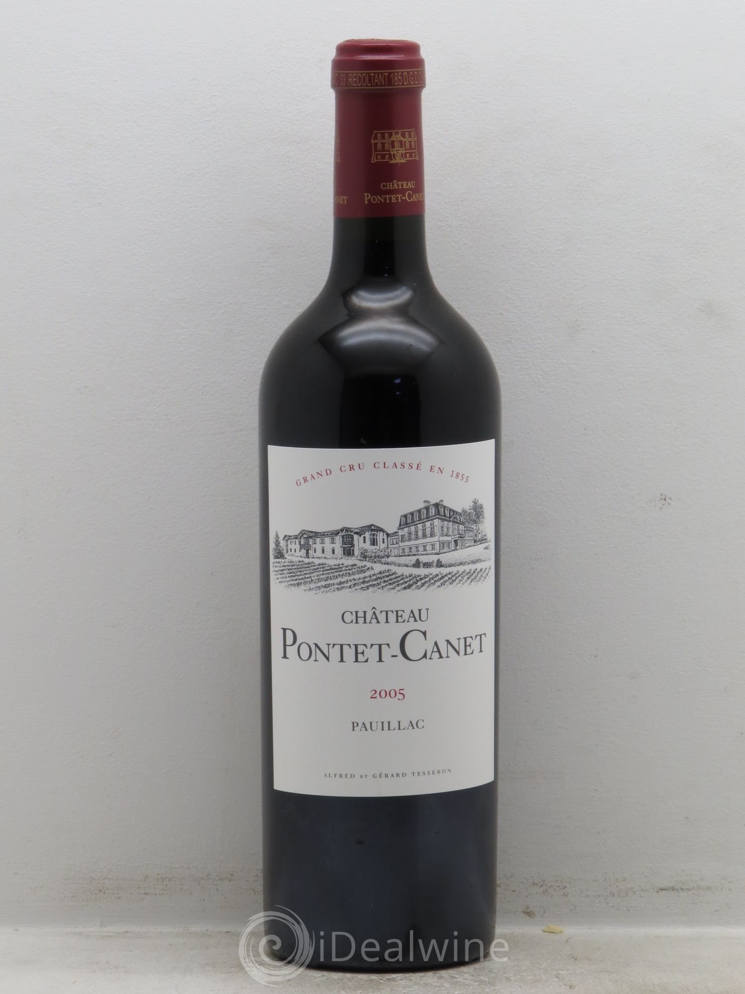 Château Pontet Canet 5ème Grand Cru Classé 2005 - Lot de 6 bouteilles - 0