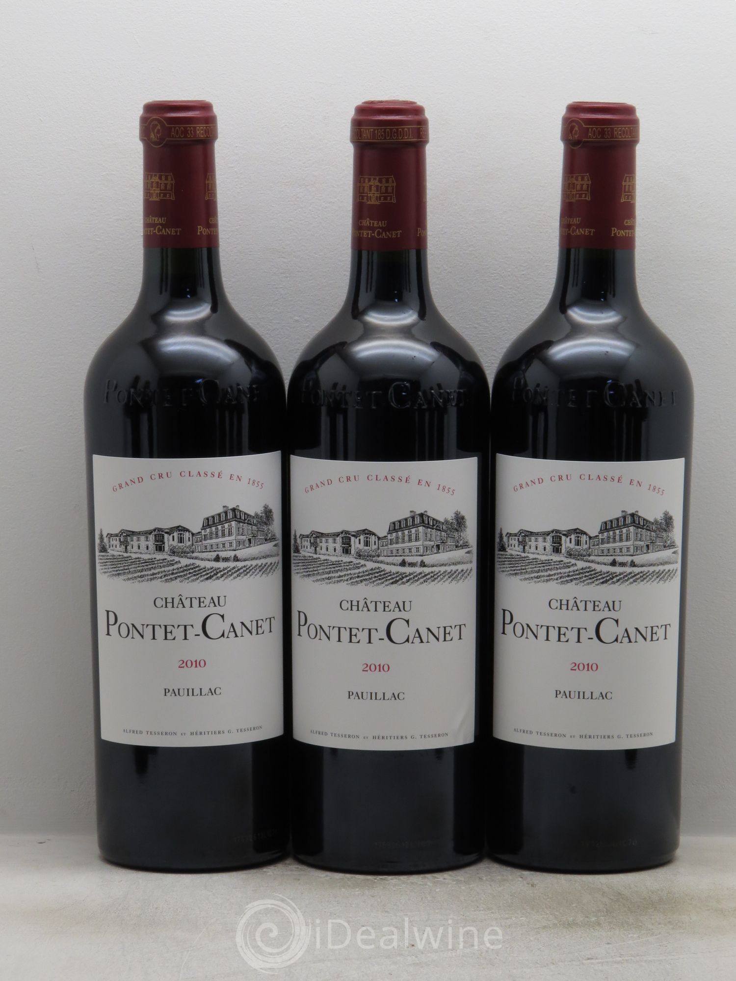 Château Pontet Canet 5ème Grand Cru Classé (RP 100/100) 2010 - Lot de 12 bouteilles - 2