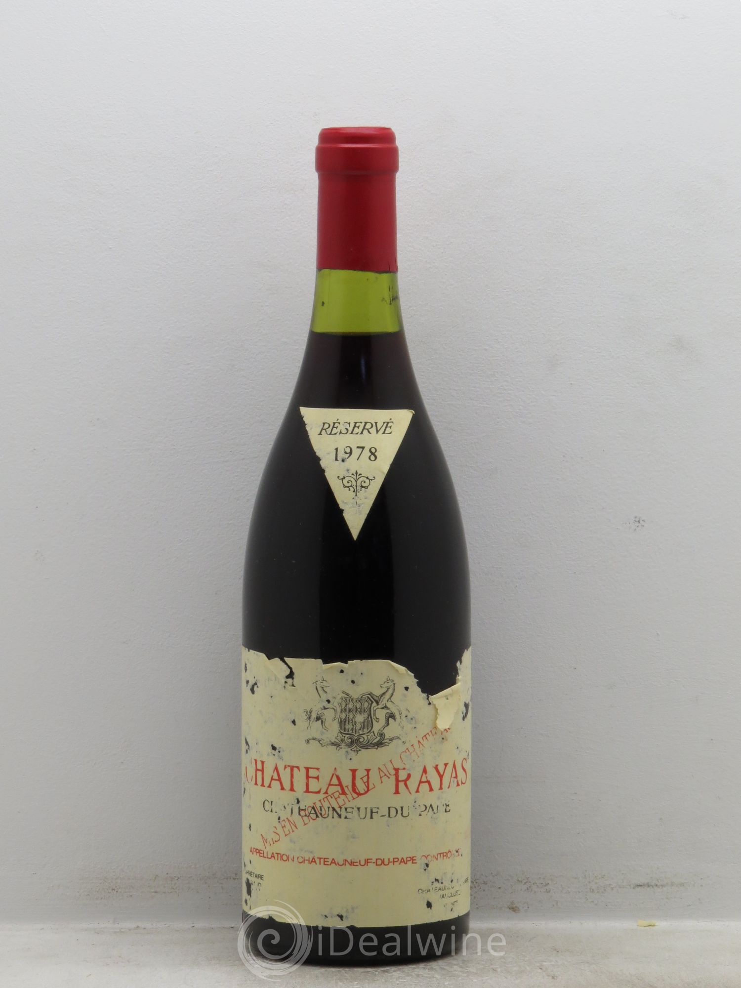 Châteauneuf-du-Pape Château Rayas Emmanuel Reynaud 1978 - Lot de 1 bouteille - 0